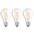 Ampoule filament LED E27 6W, blanc chaud, par 3