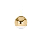 Mirror Ball 40 LED Taklampa Guld - Tom Dixon
