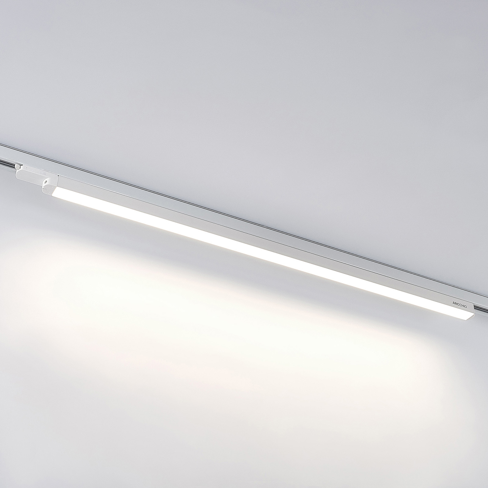 Arcchio Harlow LED-lampa vit 109cm 4 000 K