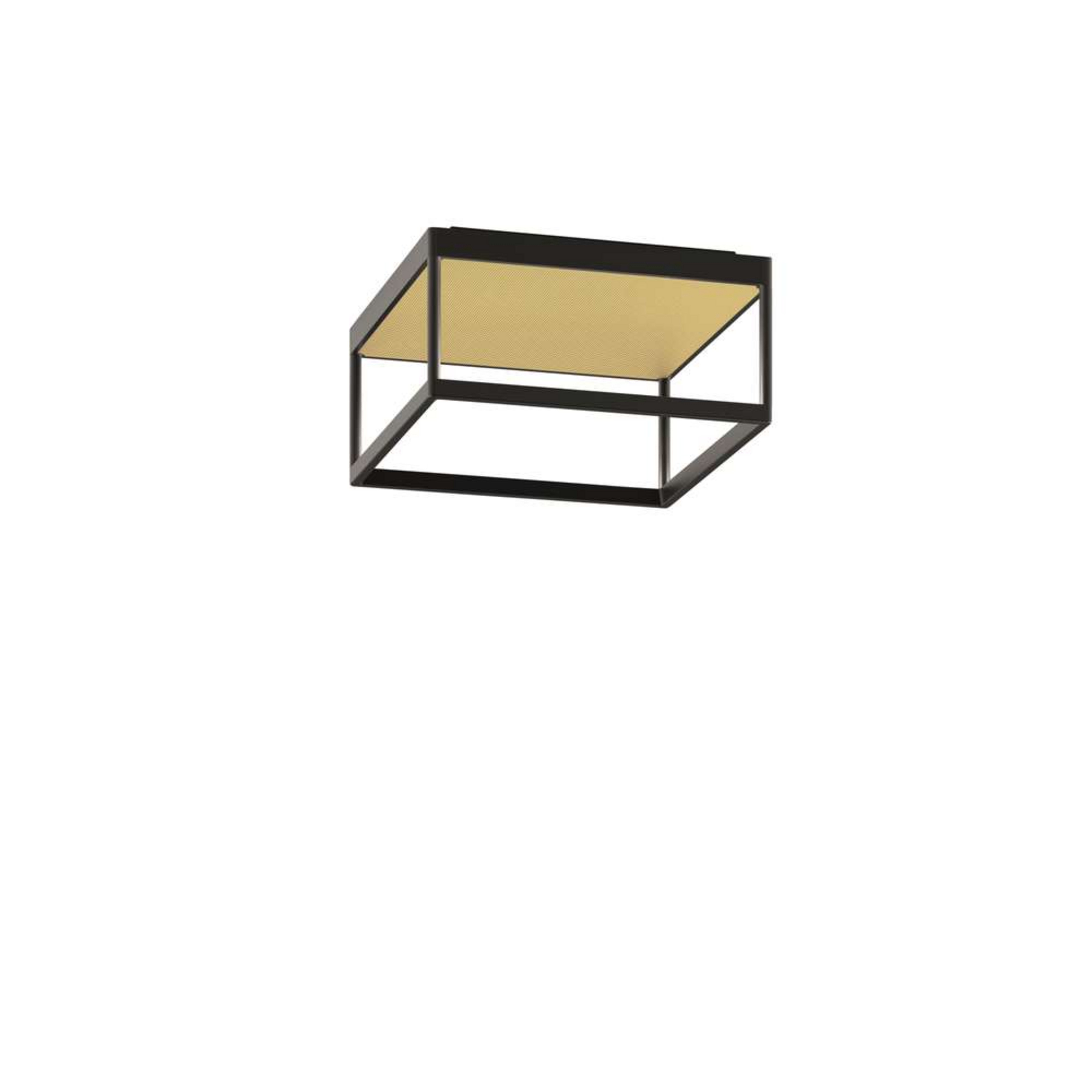 Reflex 2 plafoniera LED, oro/nero - Serien.lighting