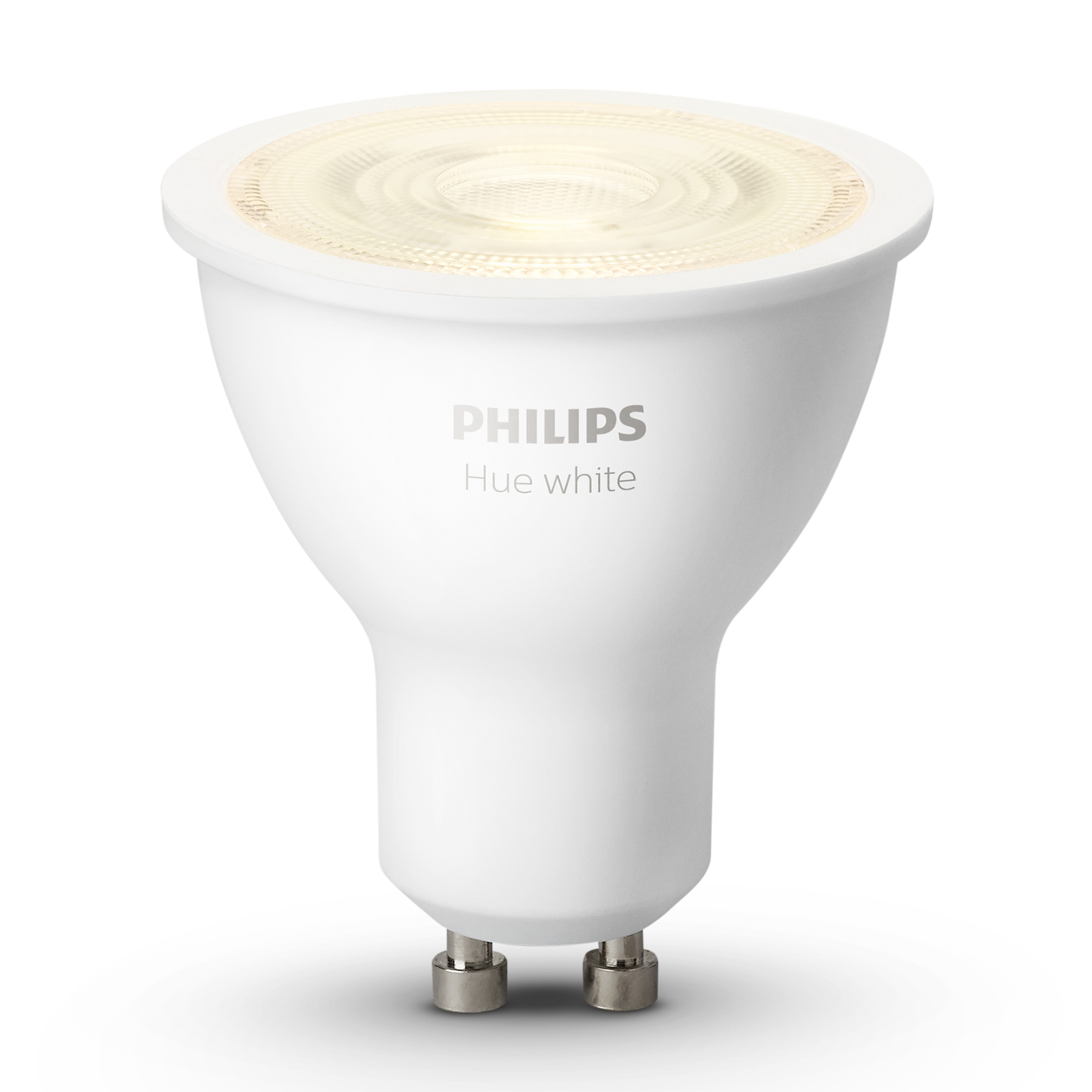 PHILIPS HUE Philips Hue White 5.2 W GU10 LED bulb, plastic, GU10, 5.2 W, energy efficiency: A+, L: 5.8 cm