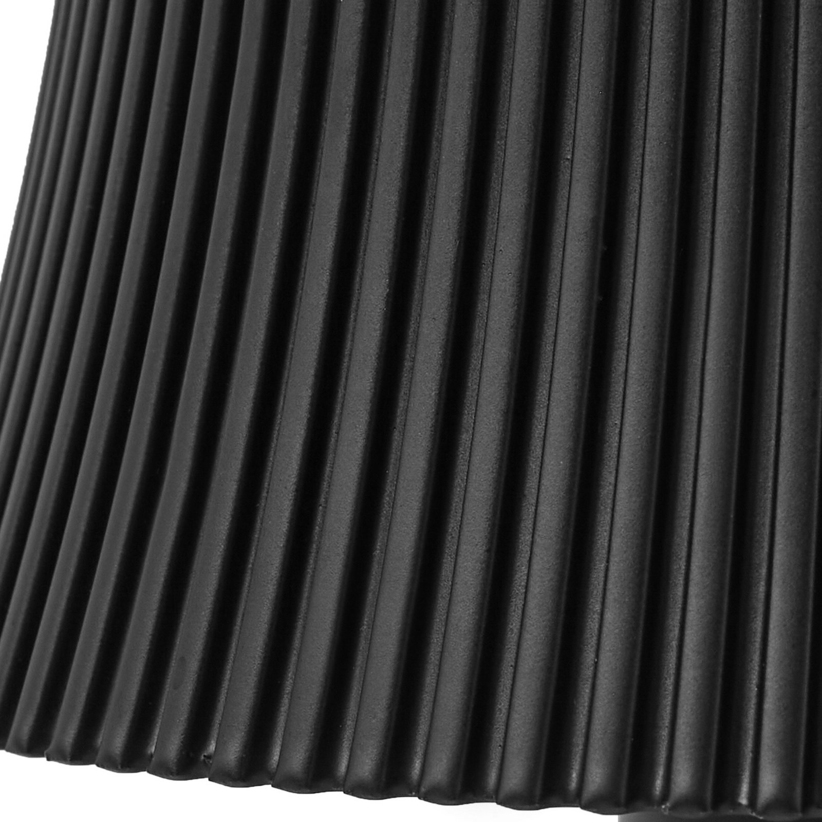Lindby LED-Akkutischleuchte Linor, schwarz, USB, Touchdimmer