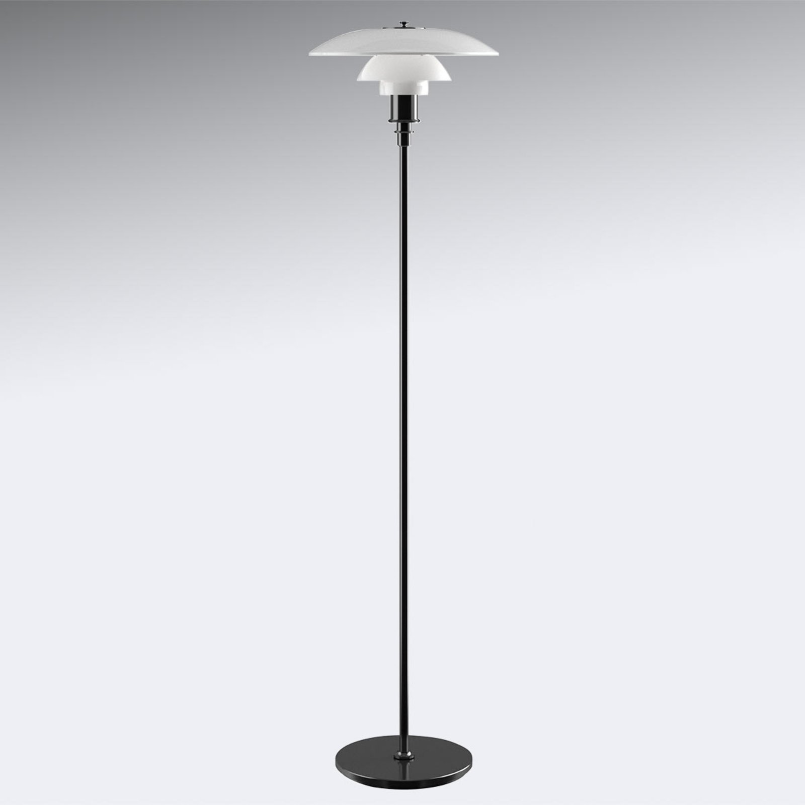 Louis Poulsen PH 3 1/2-2 1/2 lampadaire noir