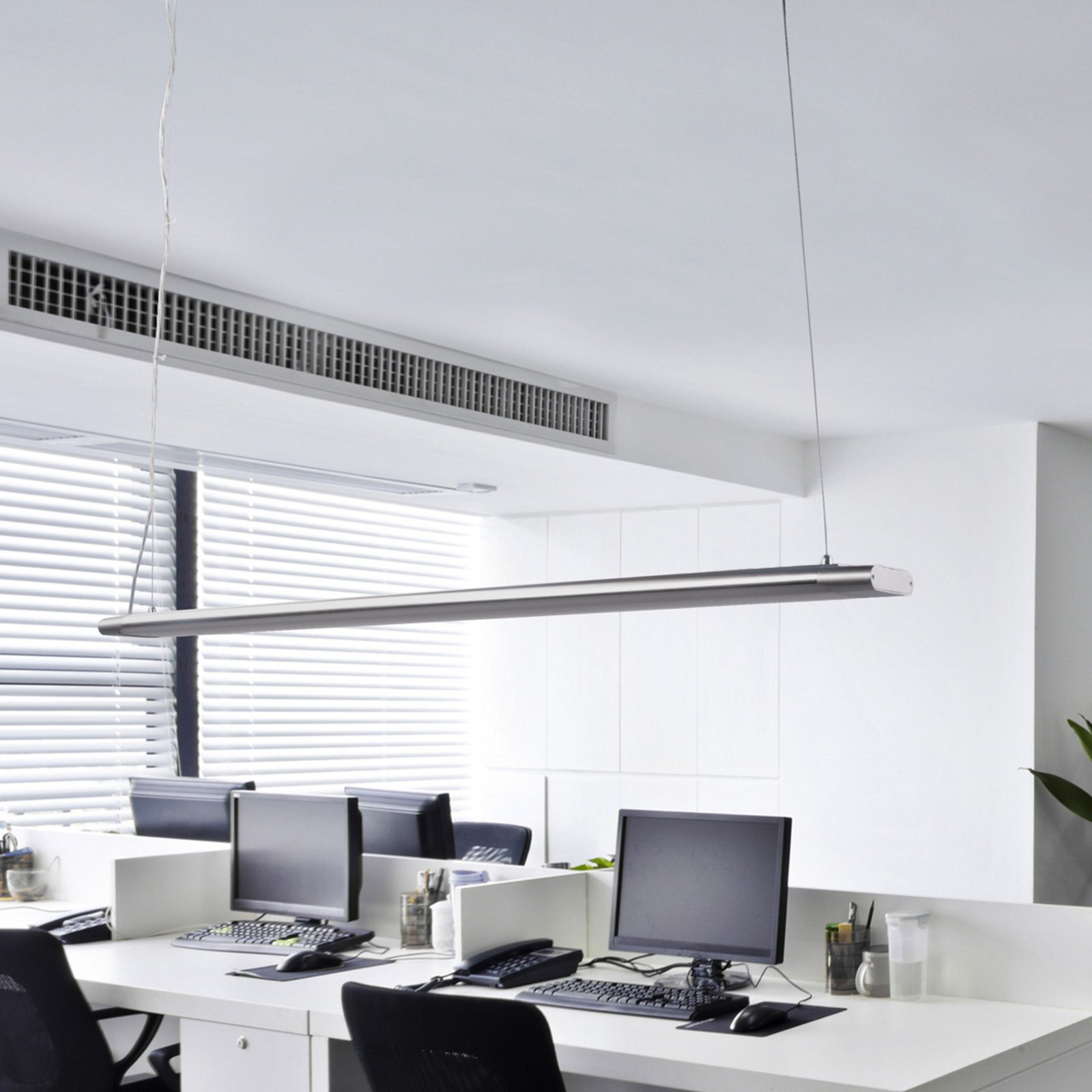 Vinca Suspension White/Silver - Arcchio