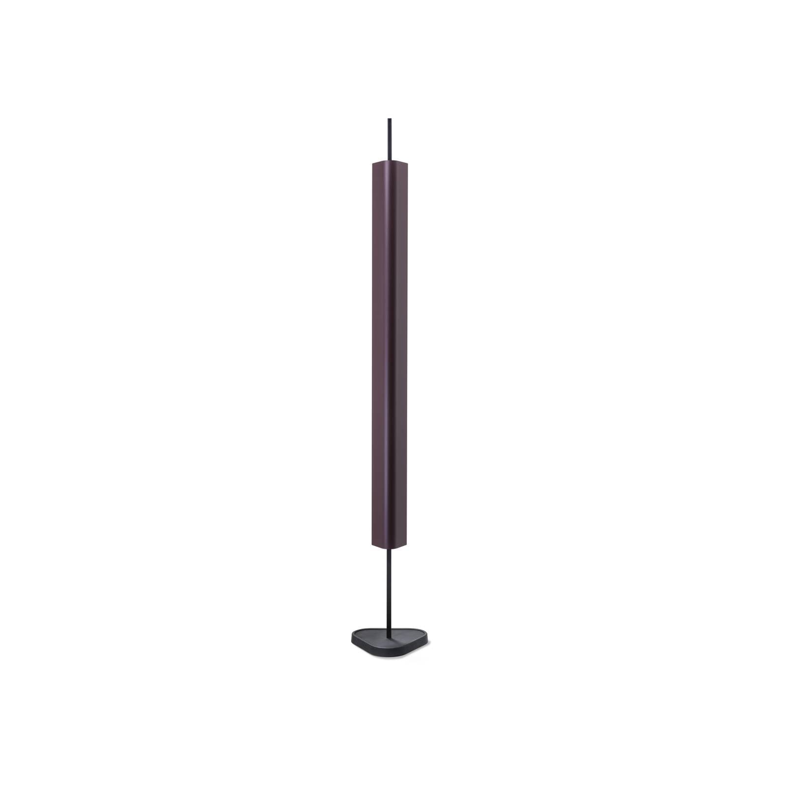 FLOS LED-Stehleuchte Emi, dunkelrot, dimmbar, Höhe 170 cm