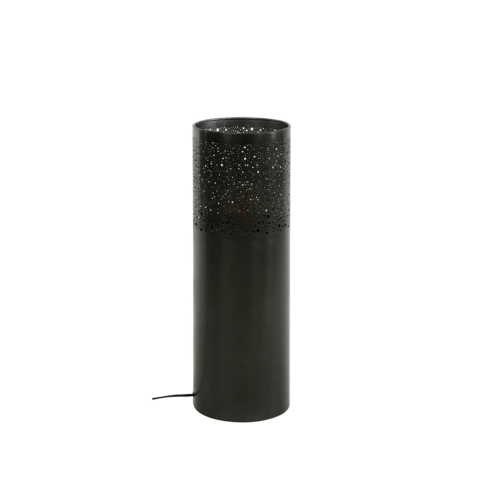 Stehleuchte Narabi, Höhe 60 cm, schwarz-nickel, Metall