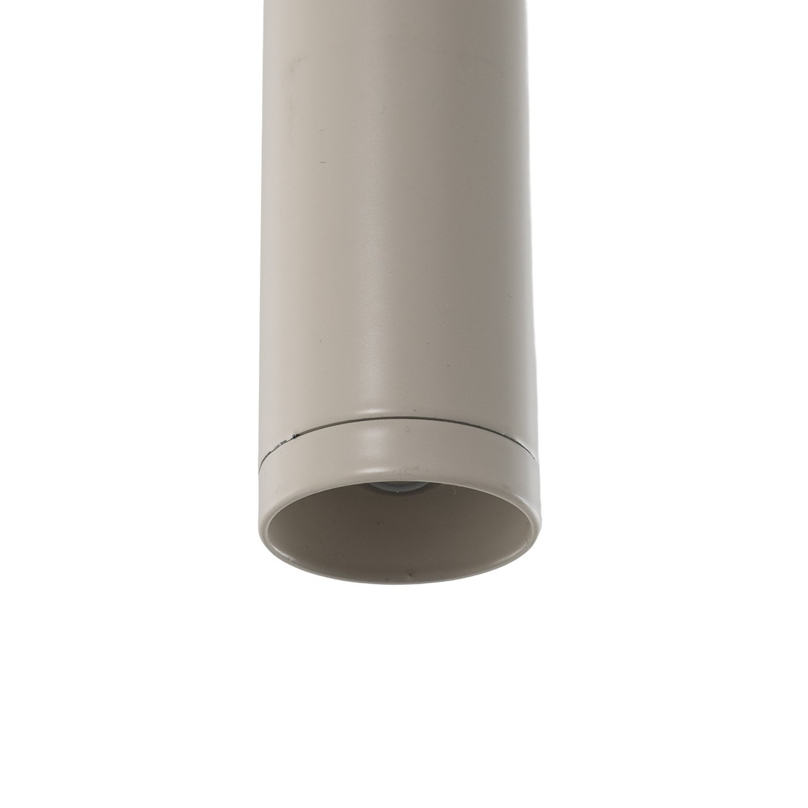 Lampada LED a sospensione Rulo, beige, acciaio, Ø 3,2 cm