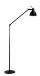 Luxy F1 Floor Lamp Black/Black - Rotaliana