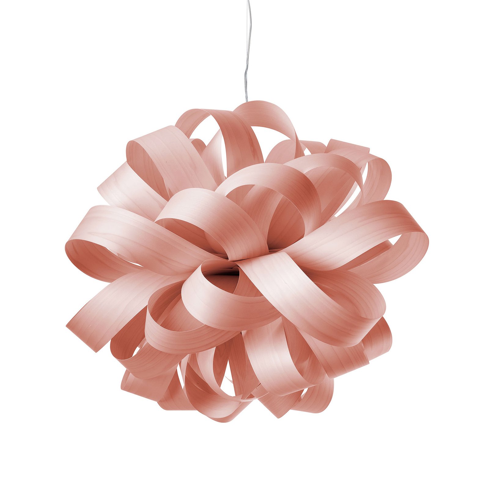 LZF Agatha Ball lámpara colgante, 84x80cm, rosa