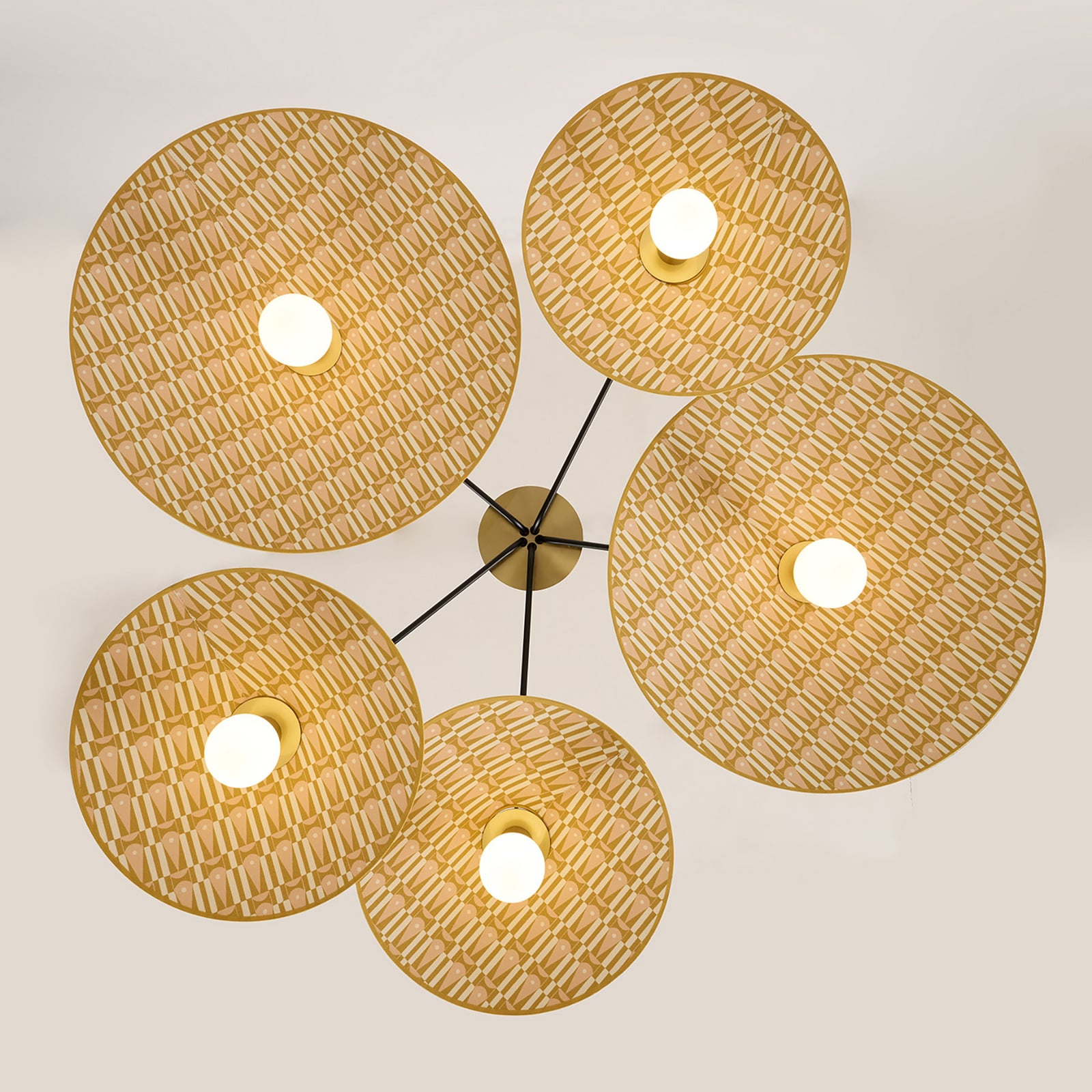 Lampada a sospensione Gatsby, myra, a 5 luci - MARKET SET