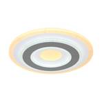 LED laevalgusti Sabatino, Ø 30 cm, valge/antratsiit, CCT