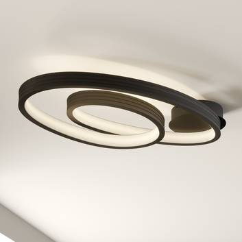 Lucande Bronwyn LED-loftlampe, 72,5 cm