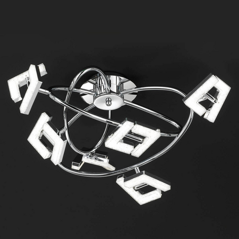 Topmoderne LED-Deckenleuchte Lea - 6-flammig