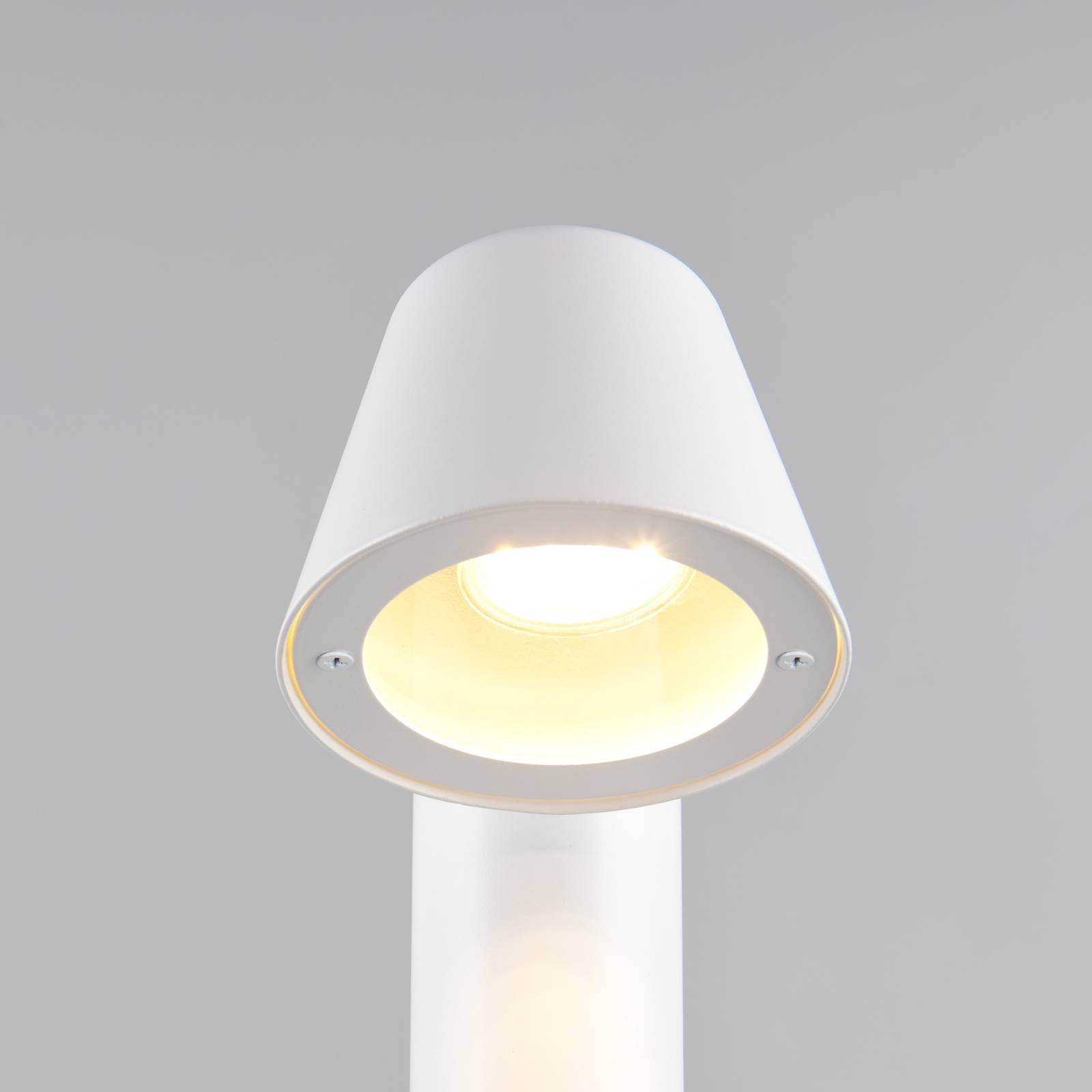  Trio Lighting Wegelampe Beni, Weiß Matt, Höhe 100 Cm, Metall 
