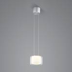 BANKAMP Grand Clear colgante LED, 1 luz, Ø 20 cm