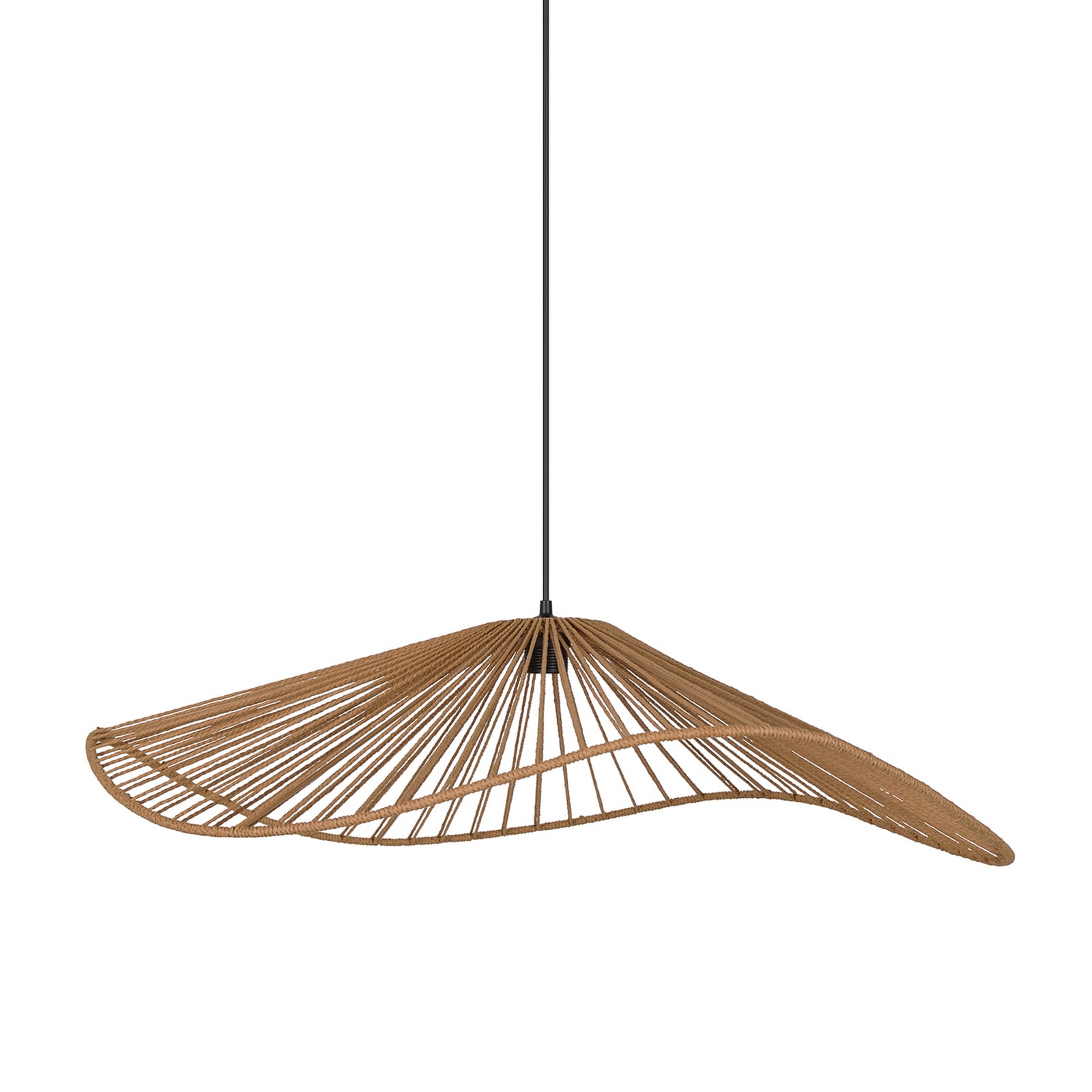 Lampa wisząca Sahara, kolor naturalny, wysokość 18 cm, papier