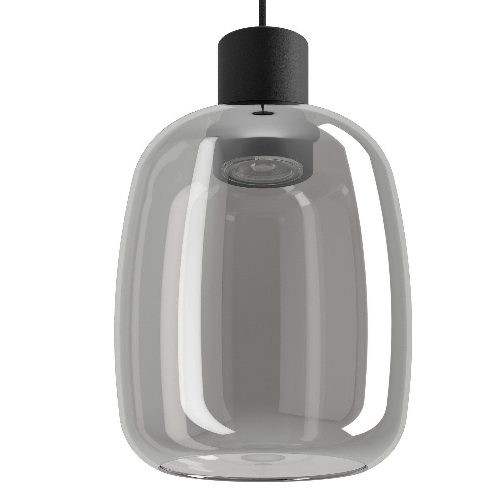 EGLO connect LED pendant light Molochio-Z, 1-bulb, black