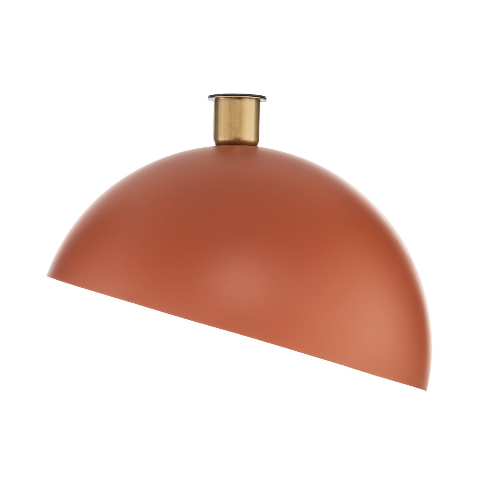 Deckenleuchte Sfera, Ø 50cm, rot/gold, Metall, E27