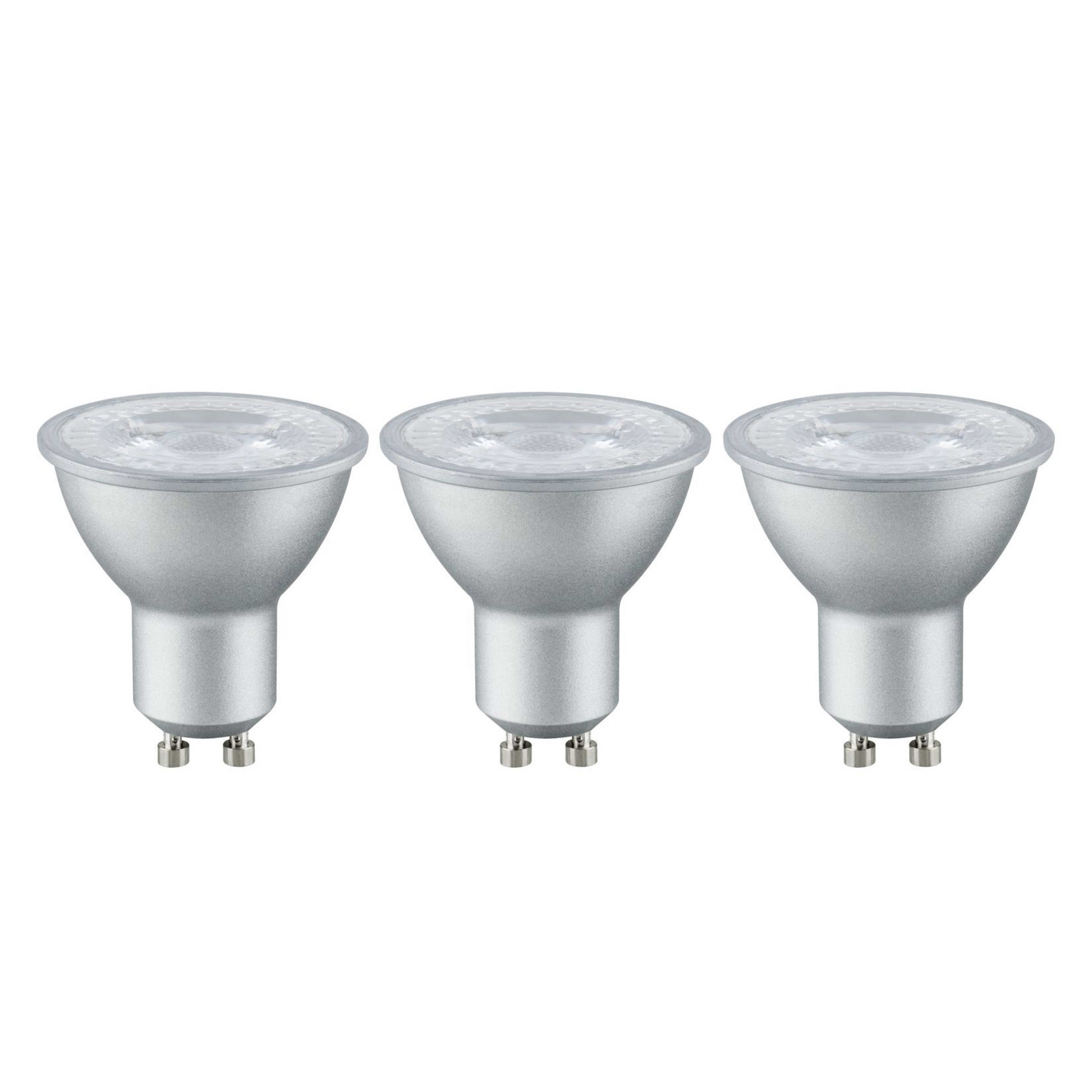 Paulmann réflecteur LED GU10 4W 2 700K alu 36° x3