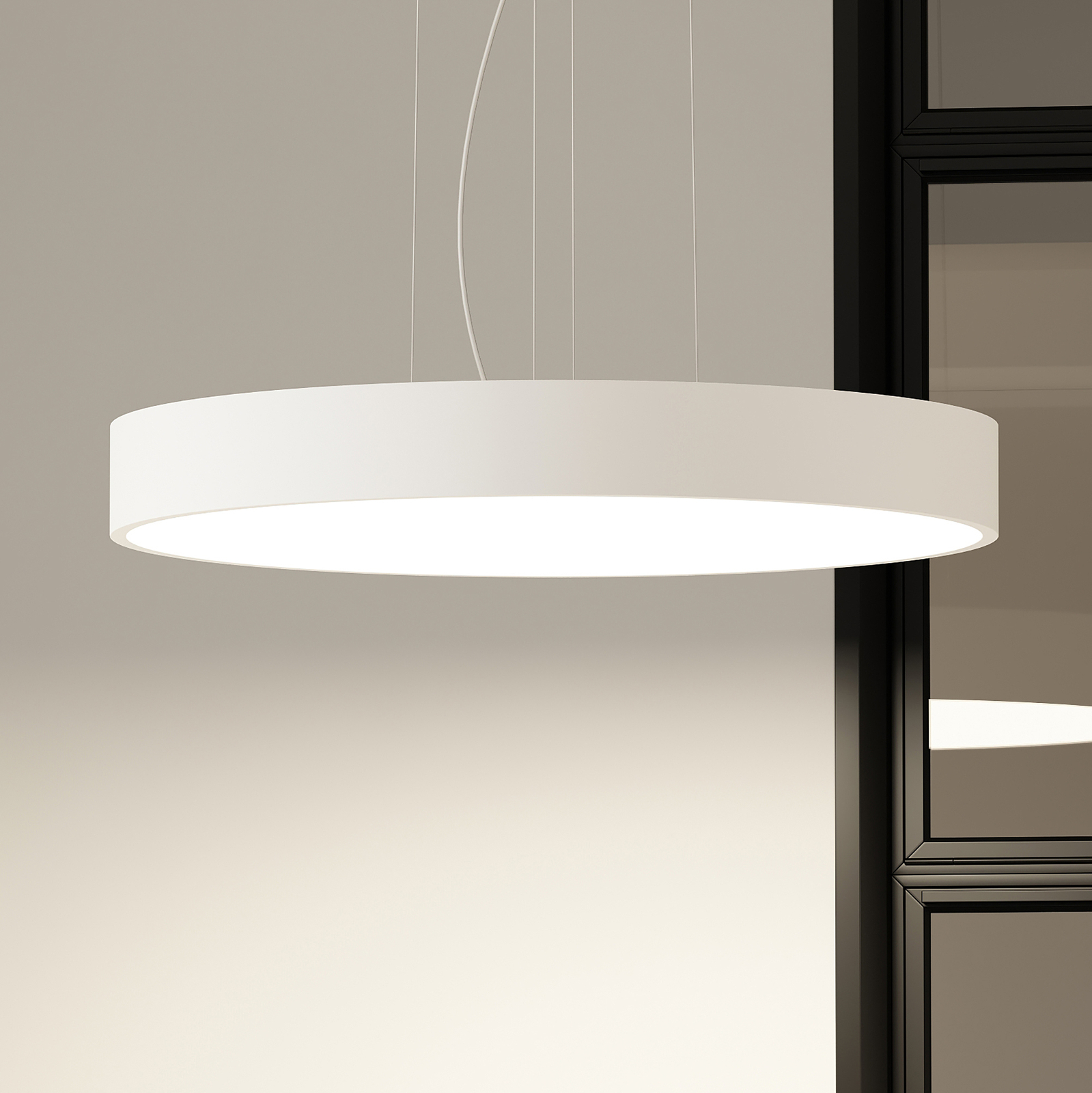 Arcchio Noabelle lámpara colgante LED blanco 80 cm