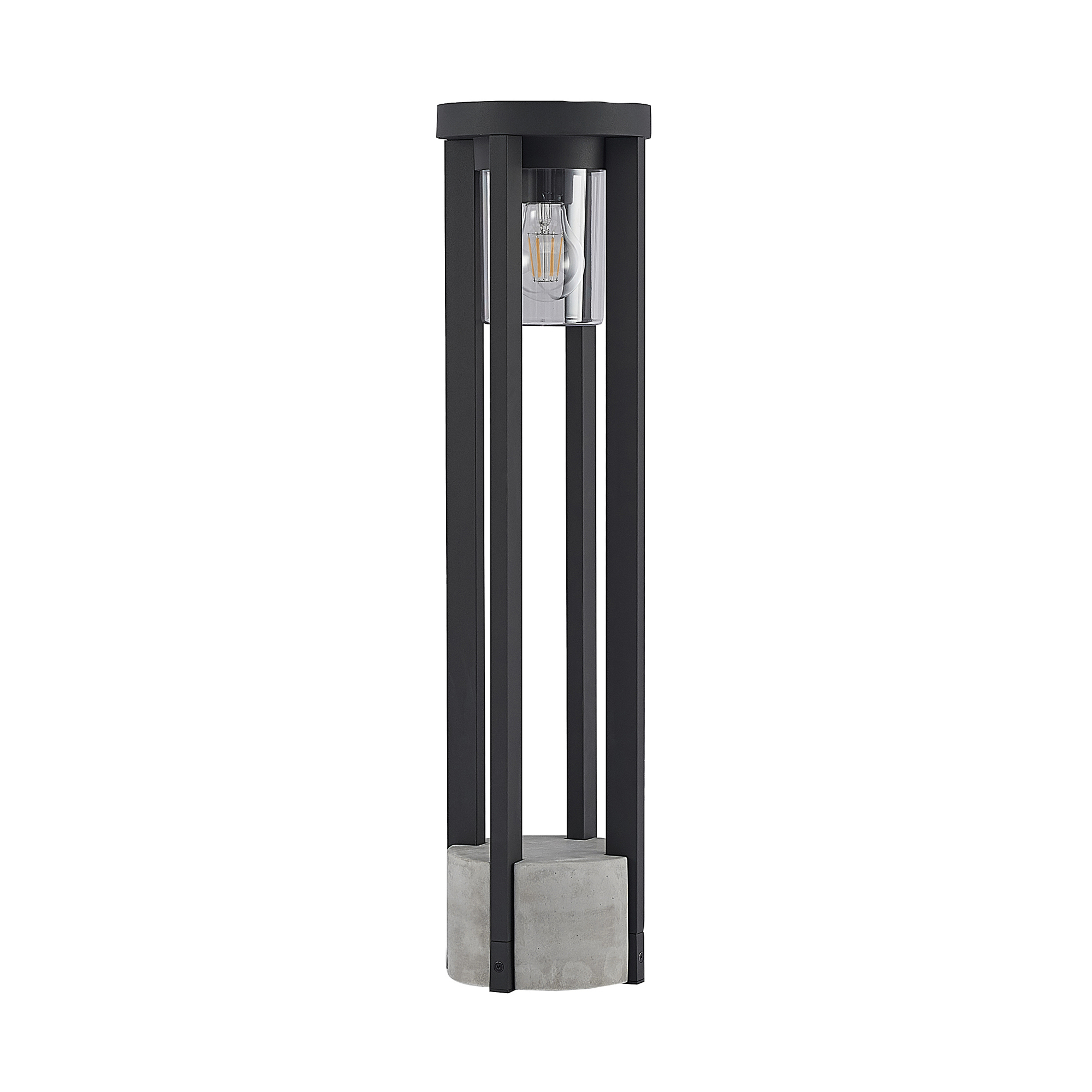 Kalisa Round Gartenleuchte H68 Dark Grey - Lucande