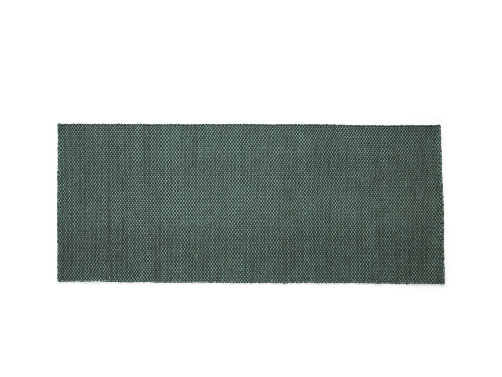 Moiré Runner 200x80 Emerald Green - Hay