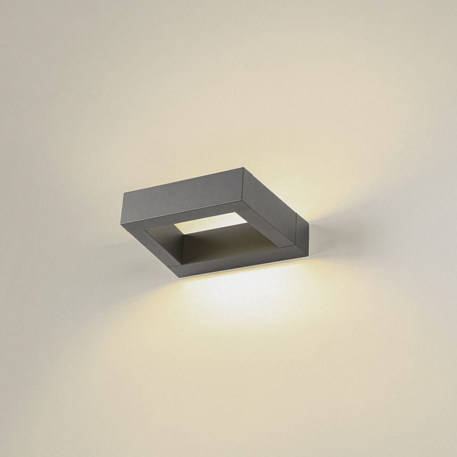 SLV Bookat LED outdoor wall light indirect distribution