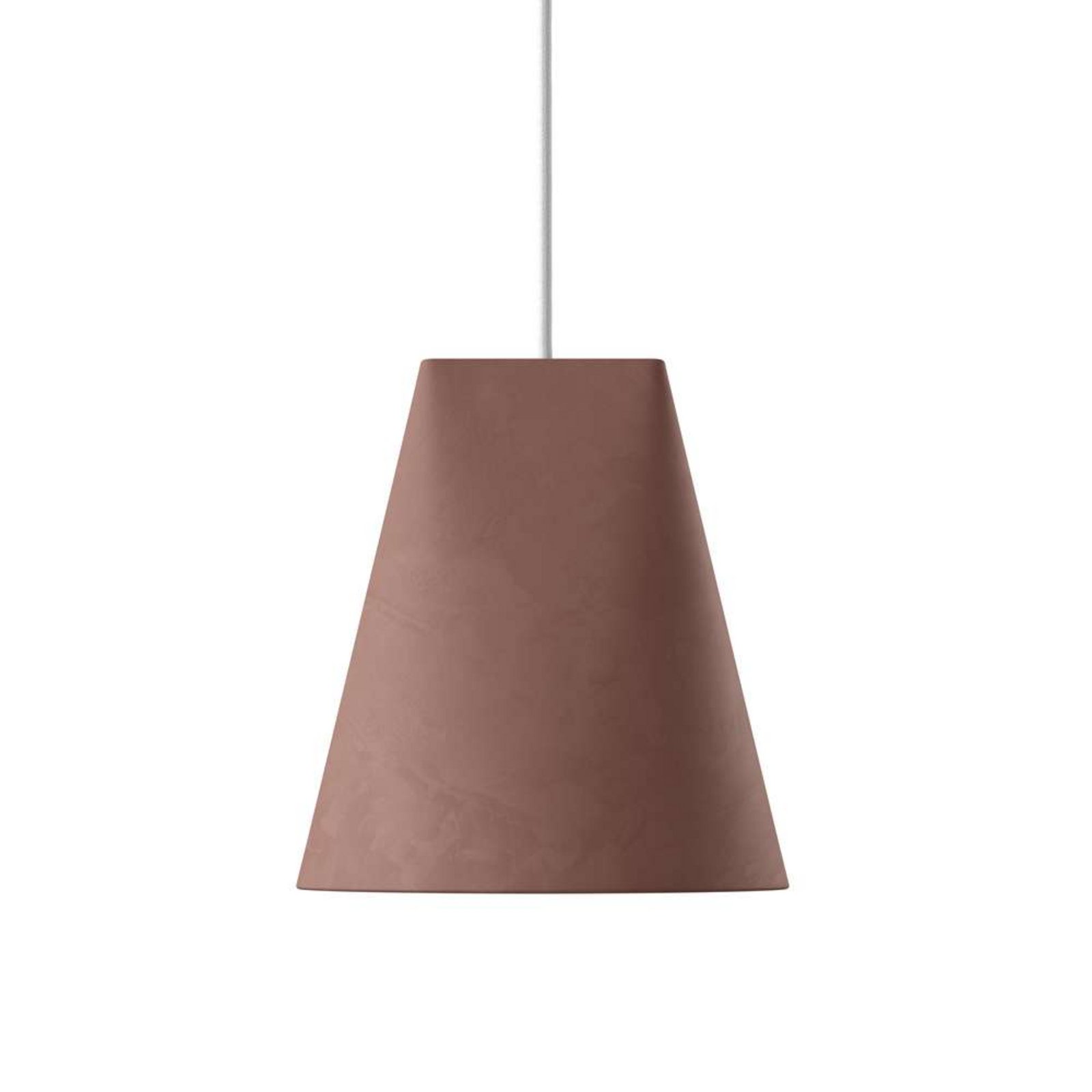 Ceramic Wide Pendant Terracotta - Moebe