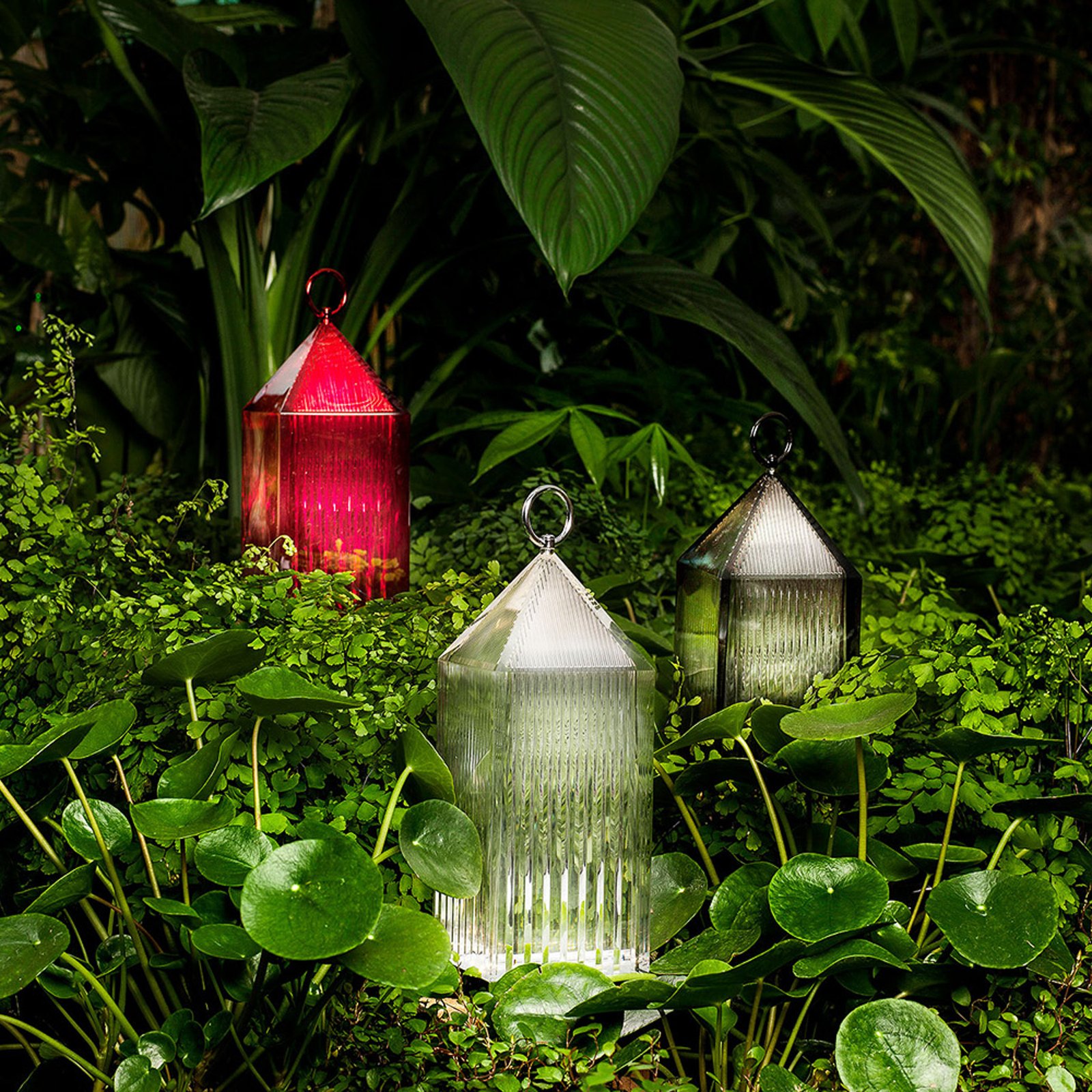 Kartell Lantern Lampada da tavolo LED per esterni, IP54