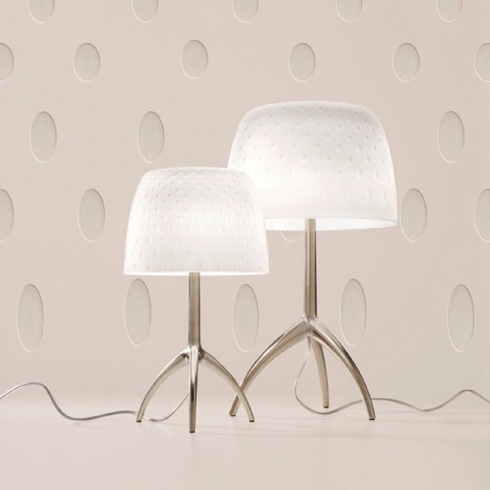 Foscarini Lumiere 30 Blasenglas mit Dimmer