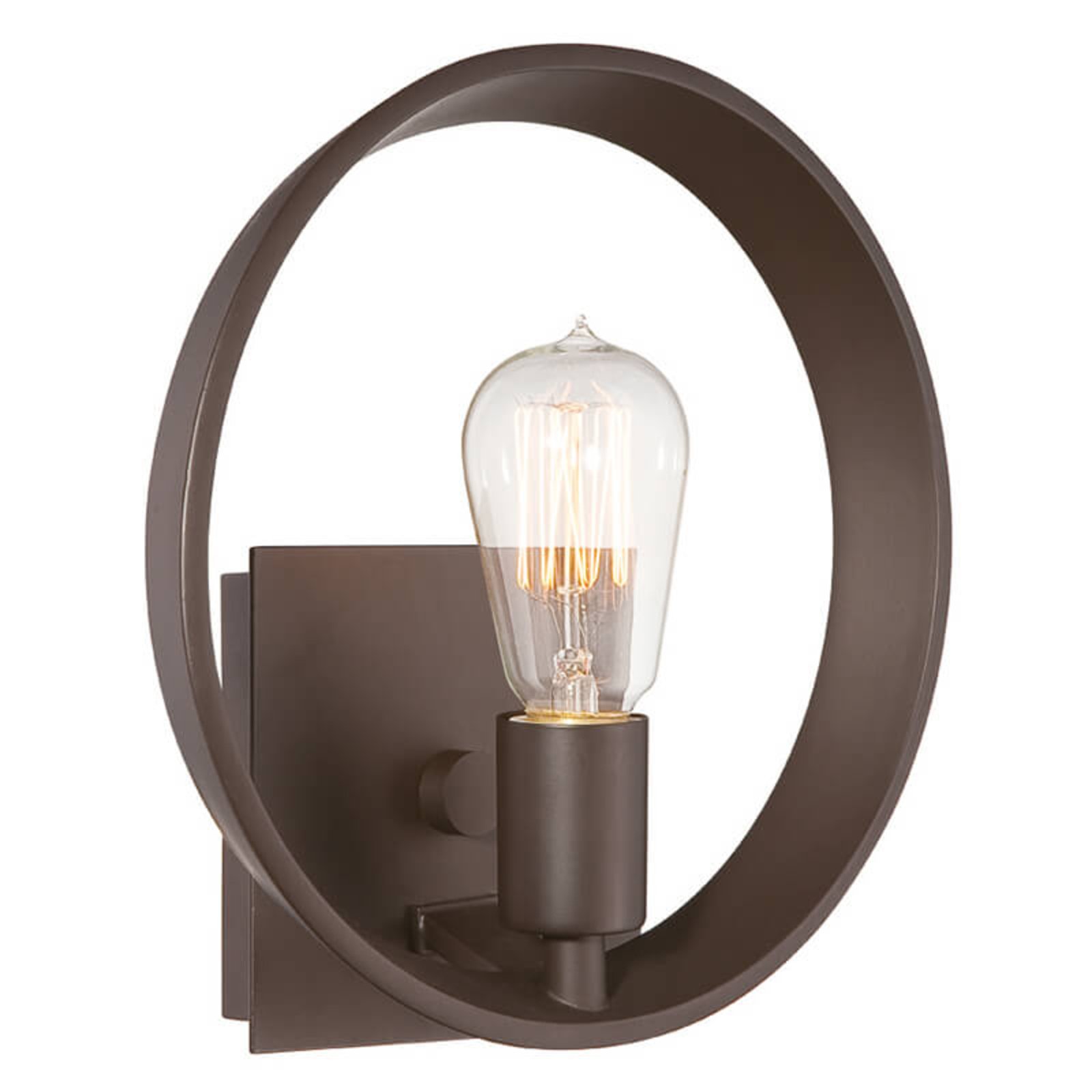 Vegglampe Theater Row, bronse