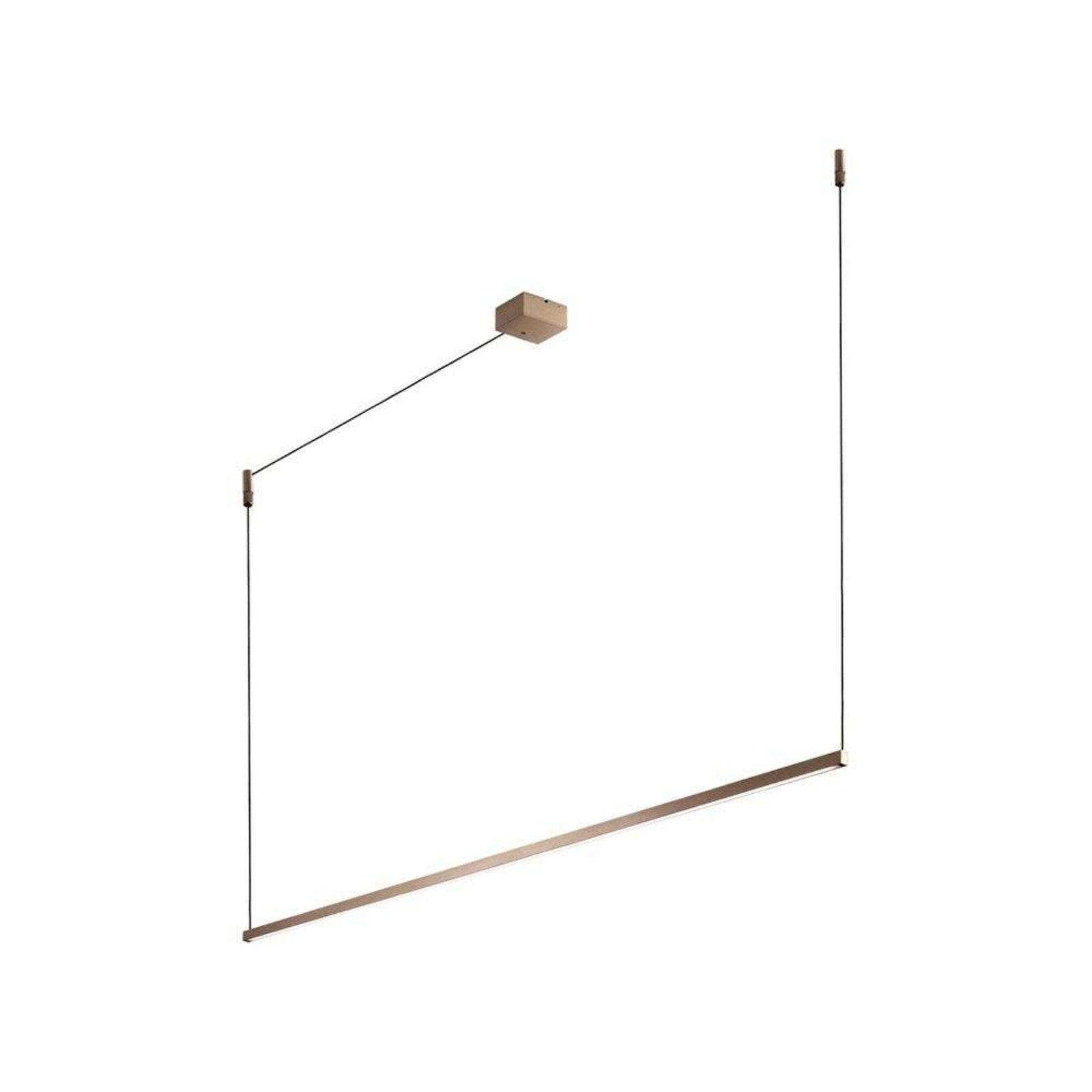 Stripe S1500 Candeeiro Suspenso 2700/3000K Rose Ouro - LIGHT-POINT