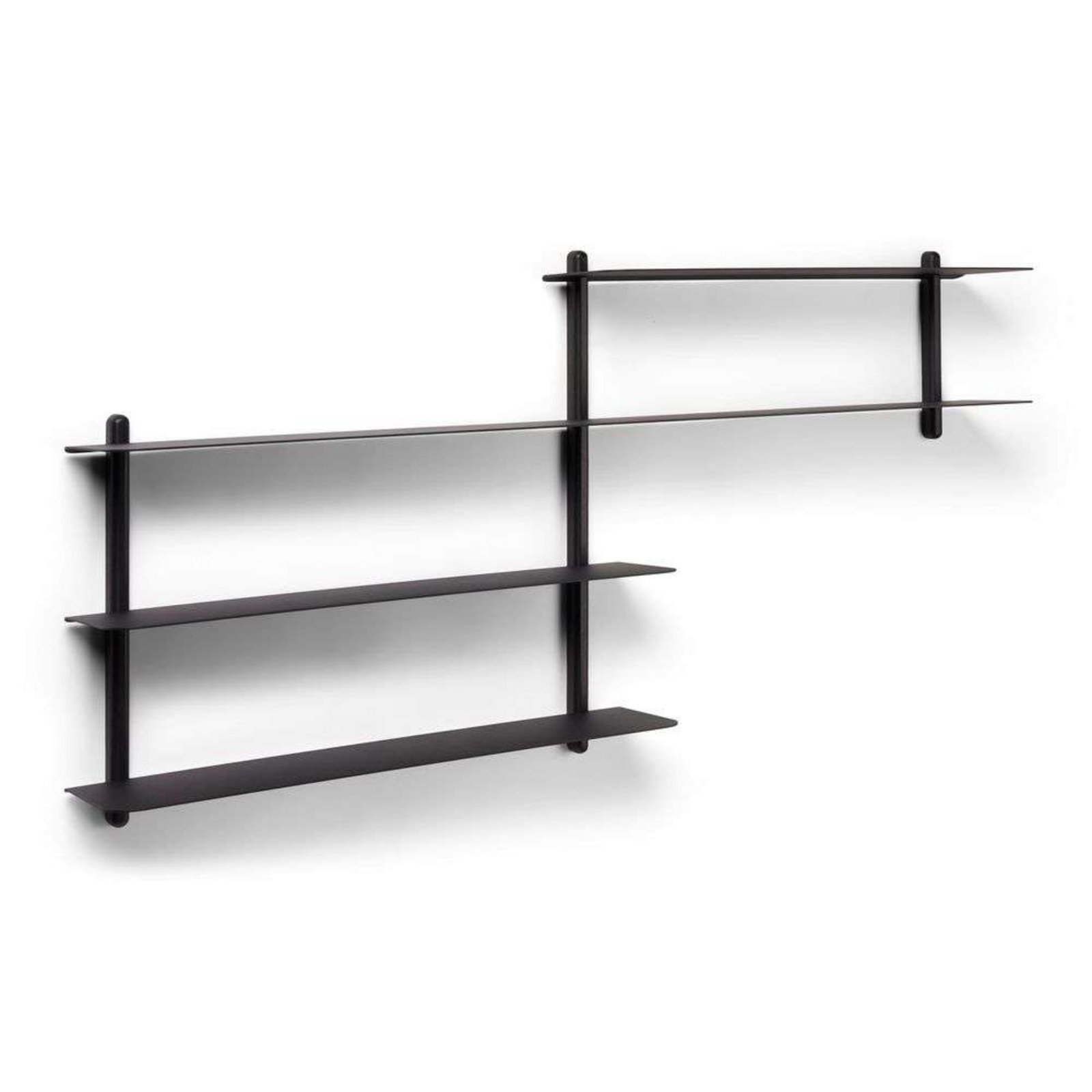 Nivo Shelf B Black Ash/Black - GEJST