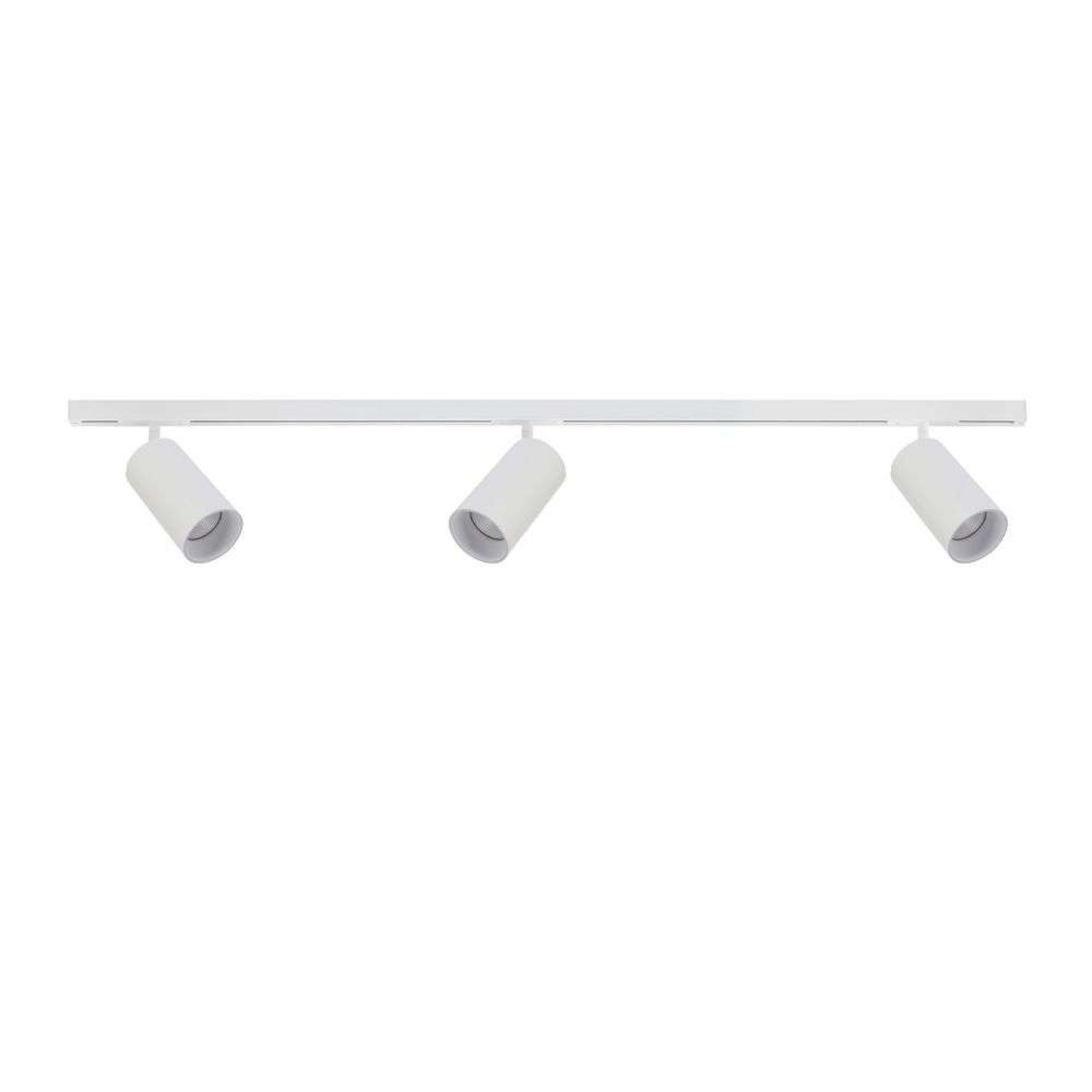 Designline Schienensystem, 3 Tube Spots, weiß 1 m - Antidark