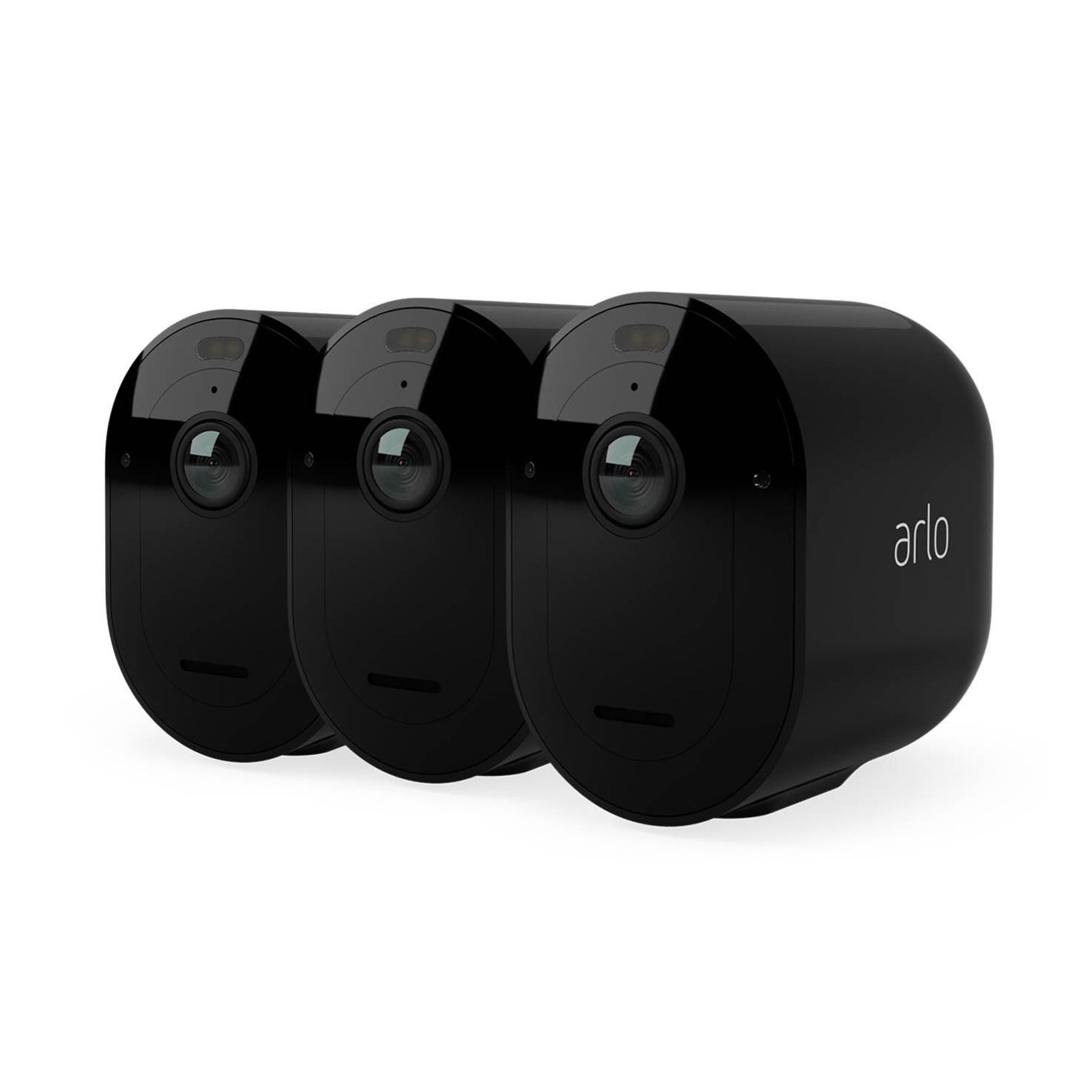 Arlo Pro 4 security system with 3 cameras