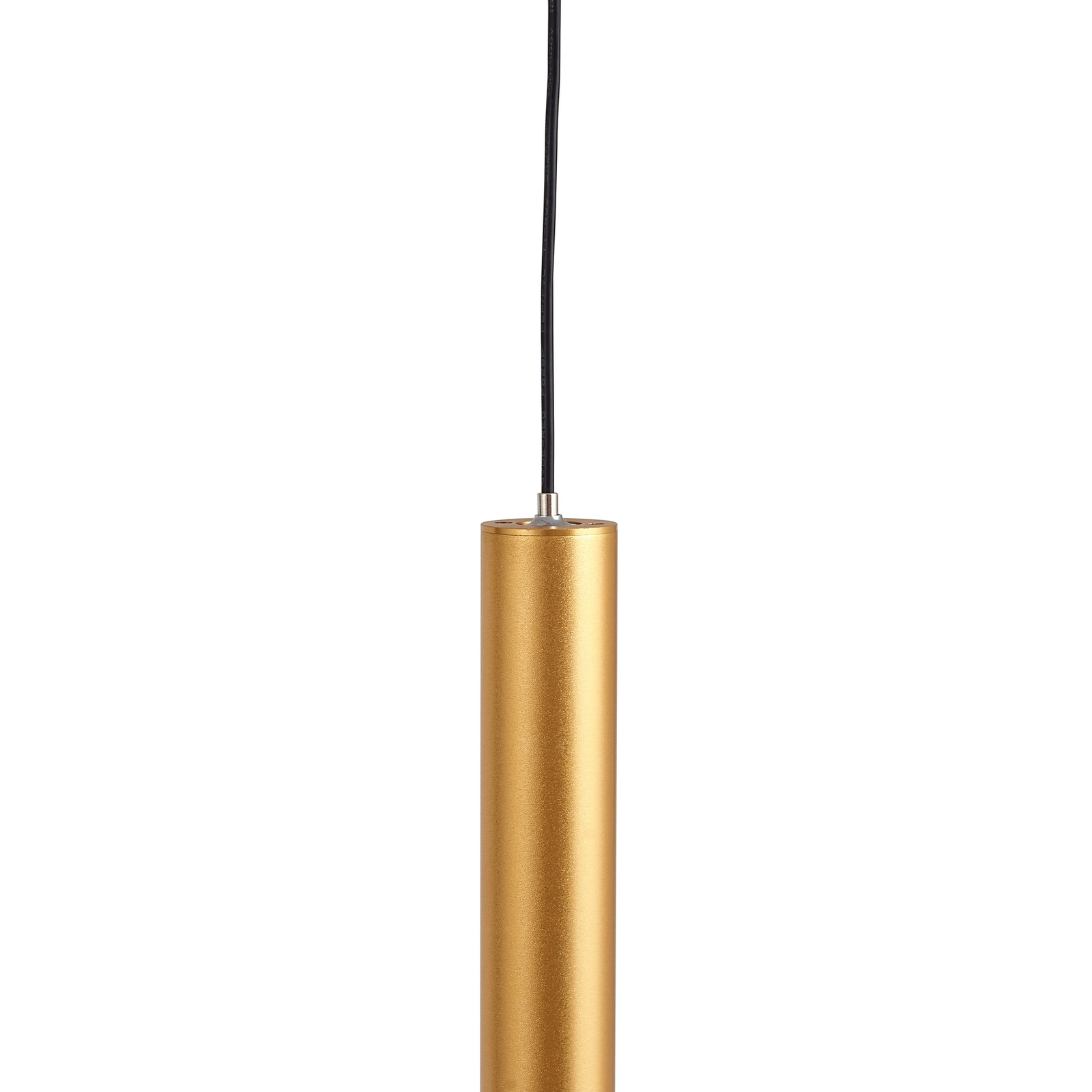 48V Lumaro sistema de riel, colgante, bombilla tubular, 3 luces, dorado, CCT