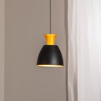 LED pendant light Studio Line 51229, black/brass, Ø 20 cm