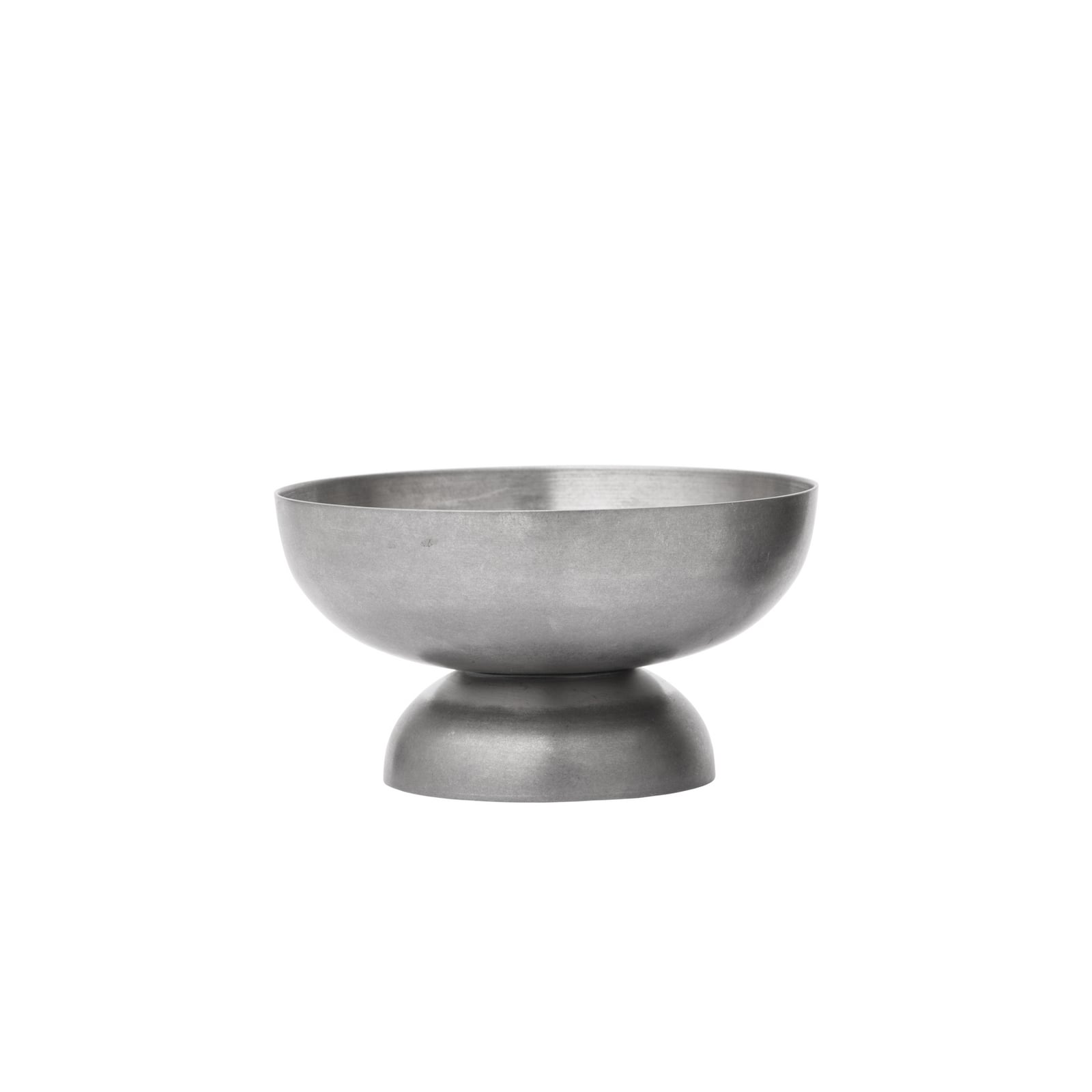 TUMBLED ice cream bowl, stainless steel, Ø 10 cm - ferm LIVING