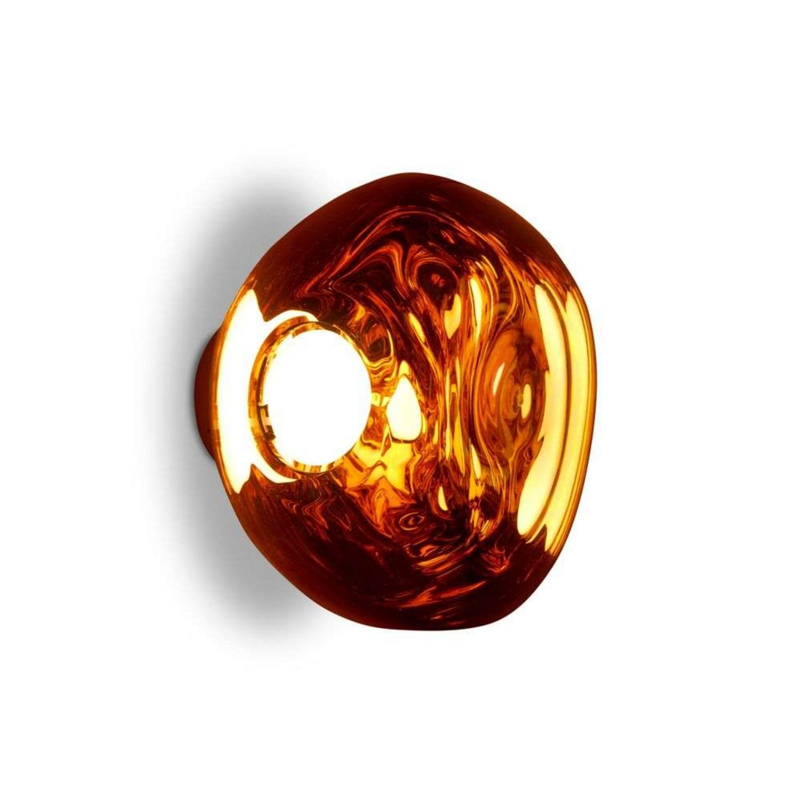 Melt Surface LED Wall Lamp Mini Copper - Tom Dixon