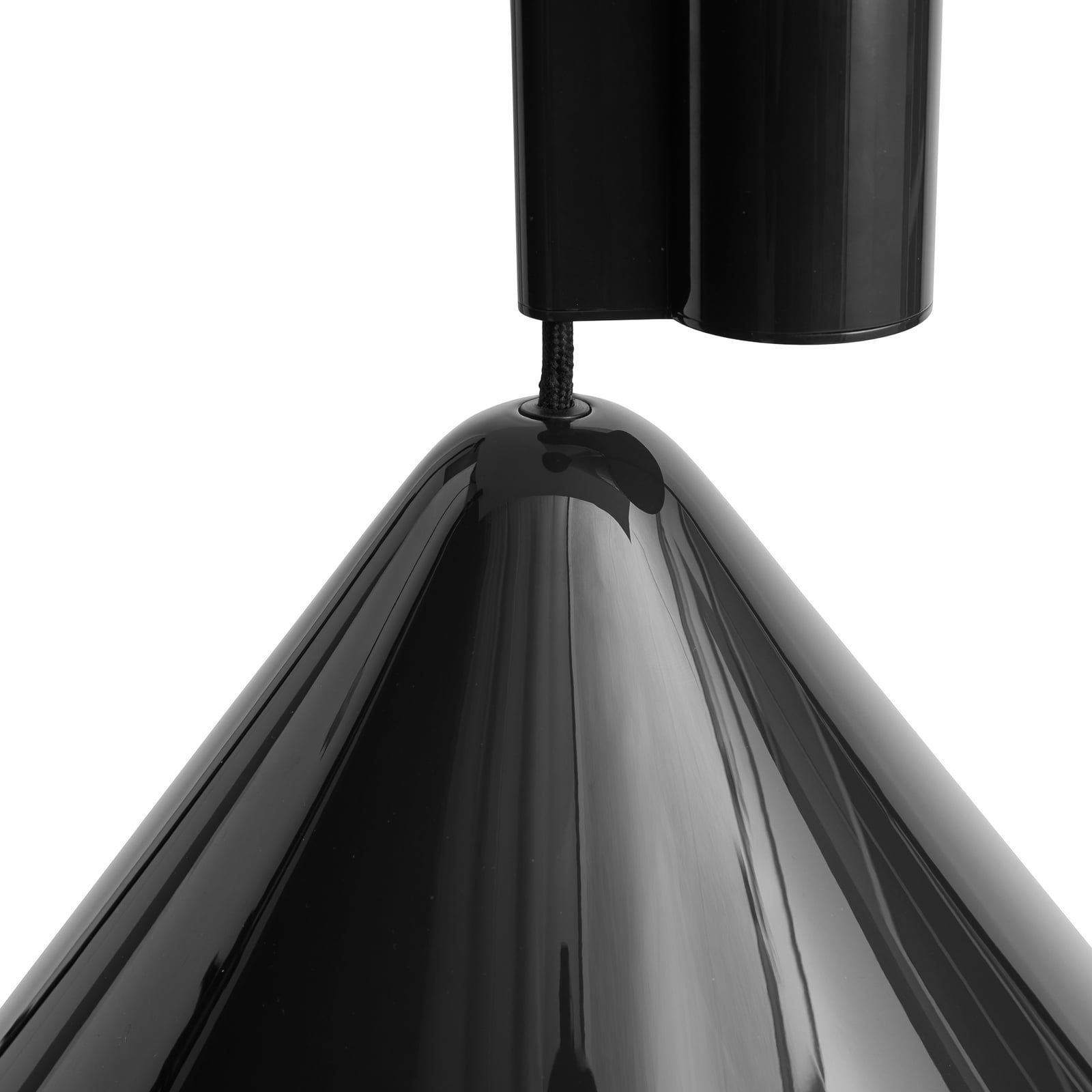 Lámpara colgante Compass, negra, Ø 43 cm, altura regulable - HAY