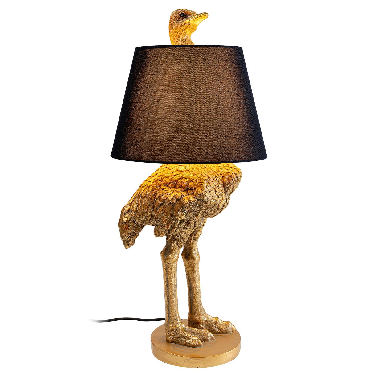 Image of KARE Animal Ostrich lampe à poser autruche 4025621522980