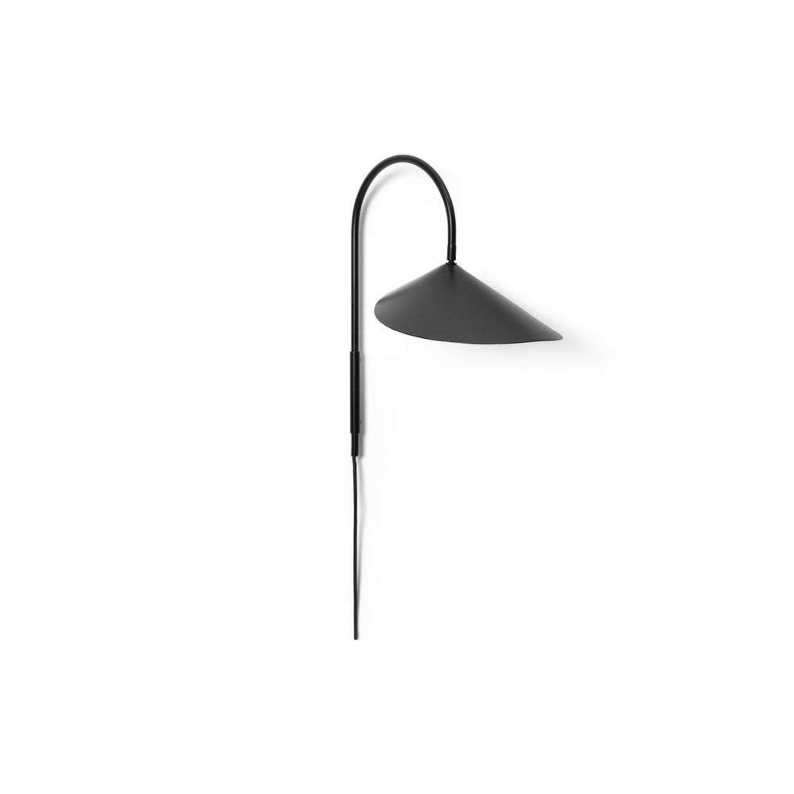 Arum Swivel Aplică de Perete Black - ferm LIVING