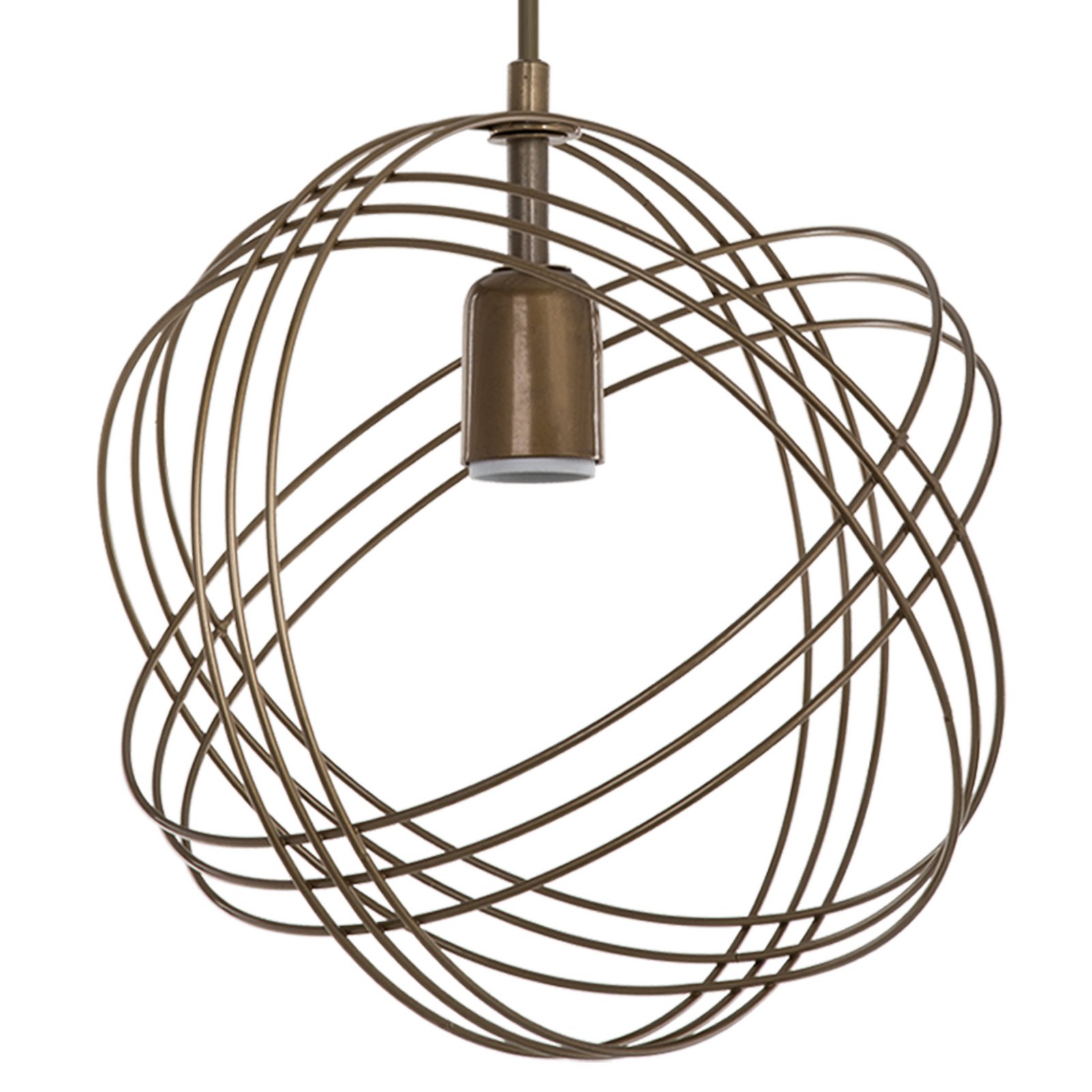 Suspension Mekik, vieil or, métal, Ø 28 cm Suspension Mekik, vieil or, métal, Ø 28 cm