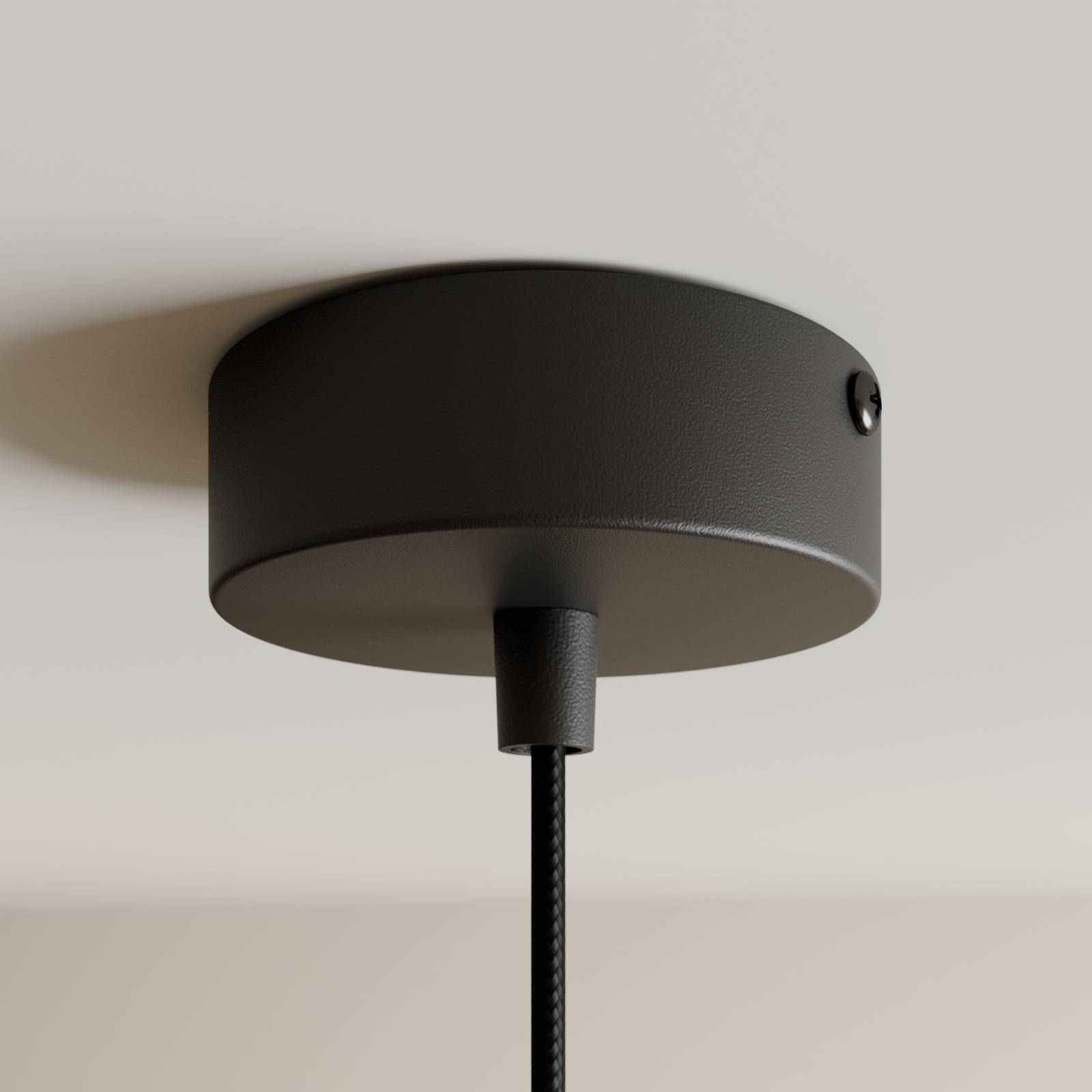 Żyrandol Modern A L z drewnianymi lamelami, Ø 60 cm