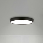 LED-Deckenleuchte Navaro, schwarz/weiß, Ø 38 cm, 4.000 K