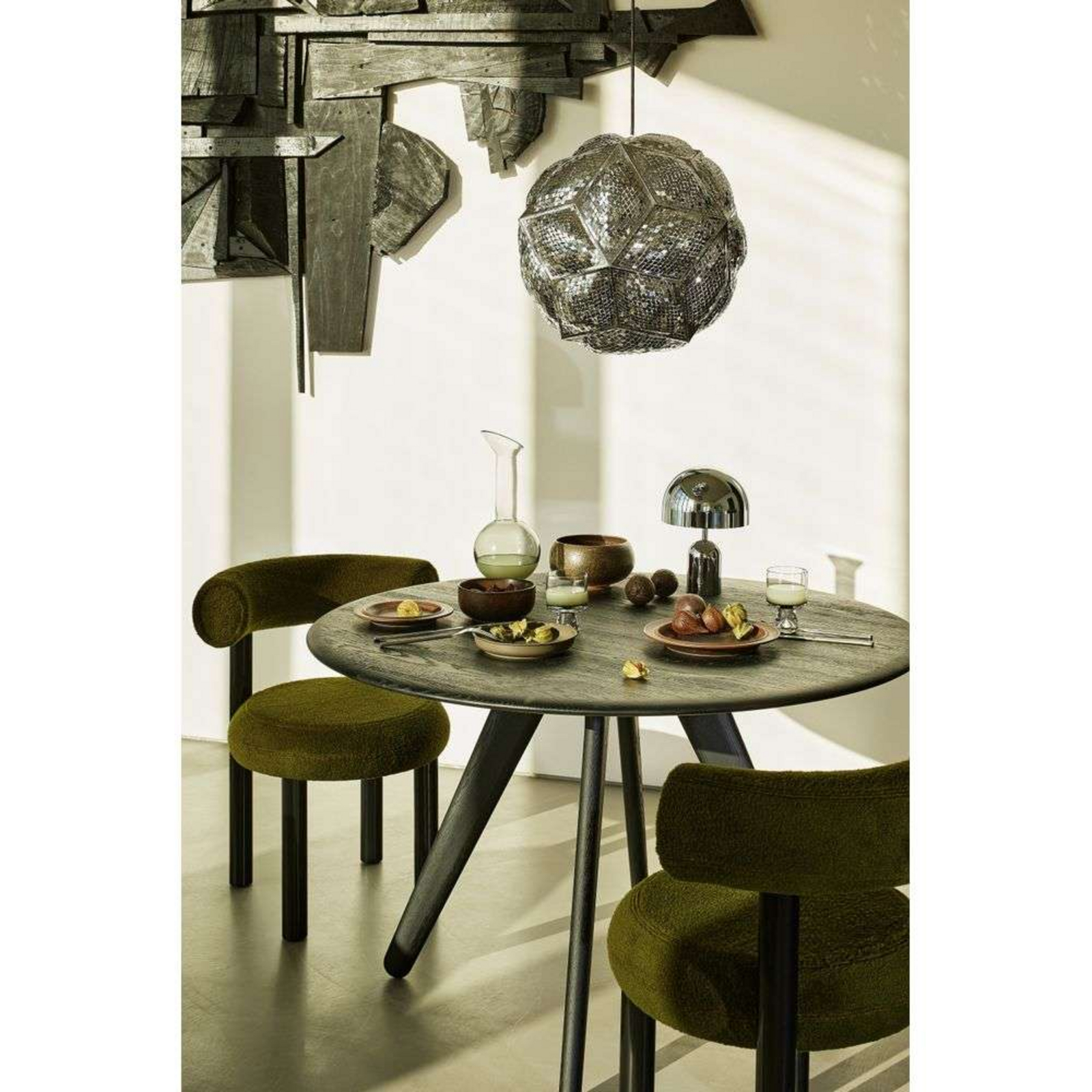 Puff Lustră Pendul Stainless Steel - Tom Dixon