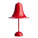VERPAN Pantop portable LED table lamp glossy red