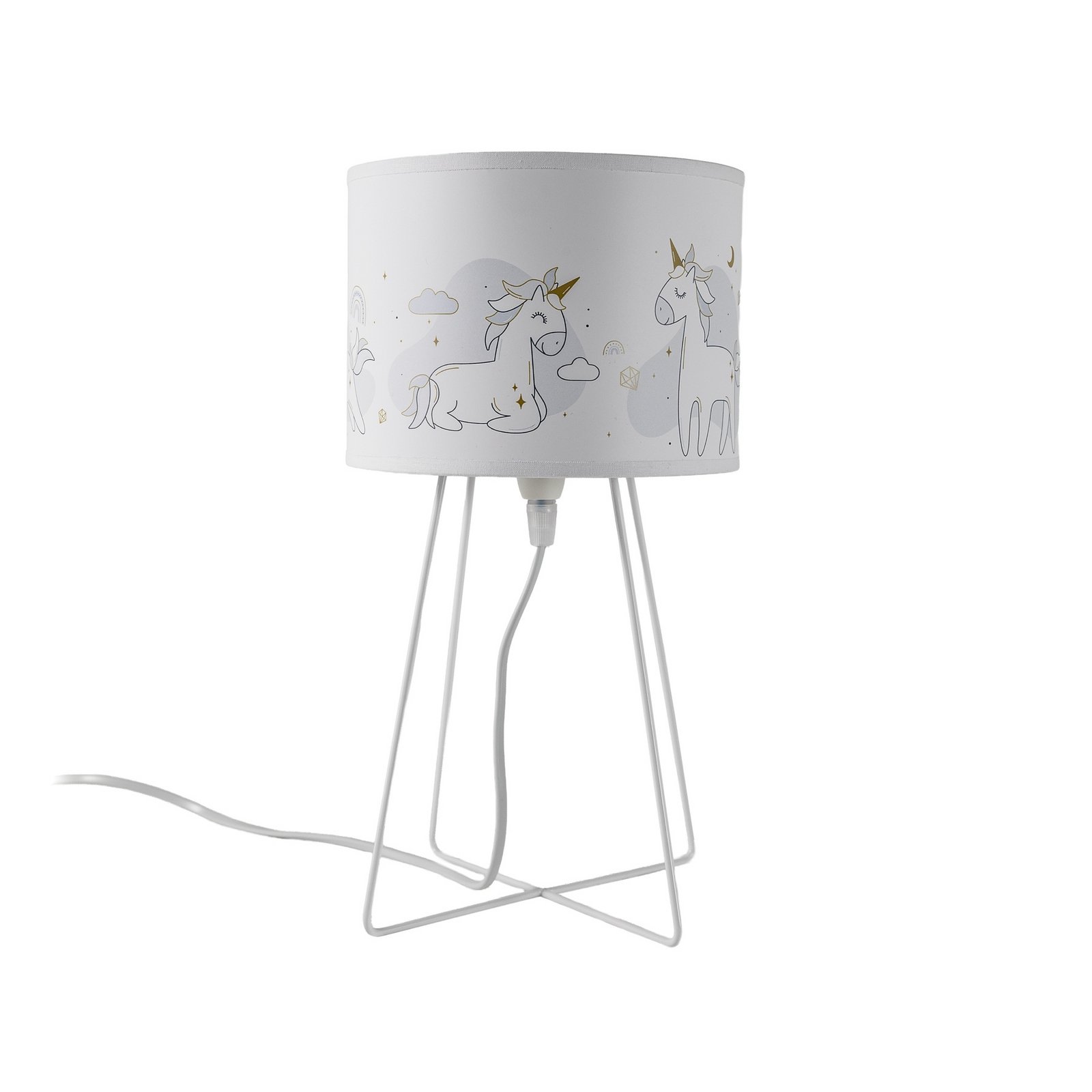 Mila galda lampa, audums, vienradzis, E14, augstums 32,5 cm Mila galda lampa, audums, vienradzis, E14, augstums 32,5 cm