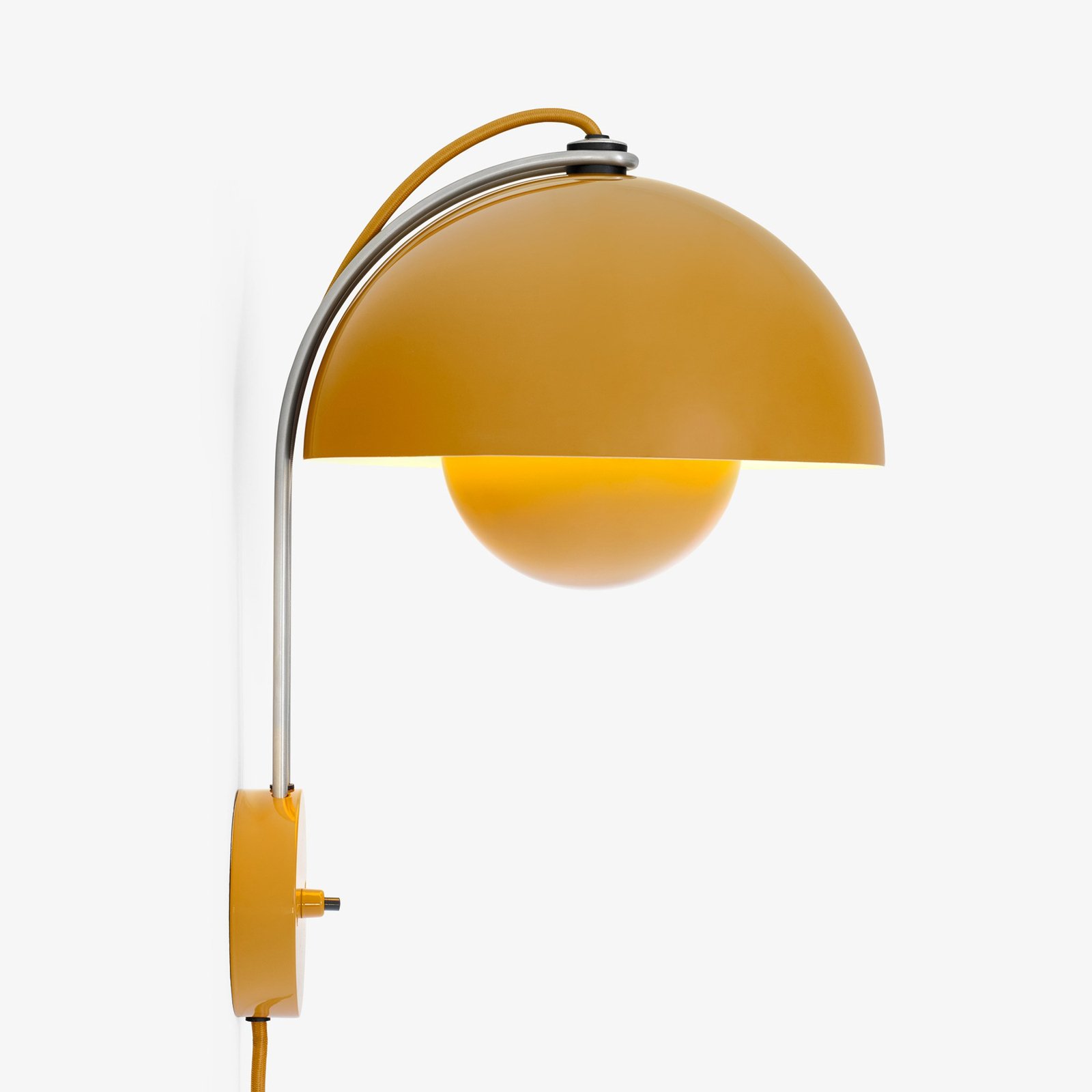 Flowerpot VP8 Wandleuchte Mustard - &Tradition Flowerpot VP8 Wandleuchte Mustard - &Tradition