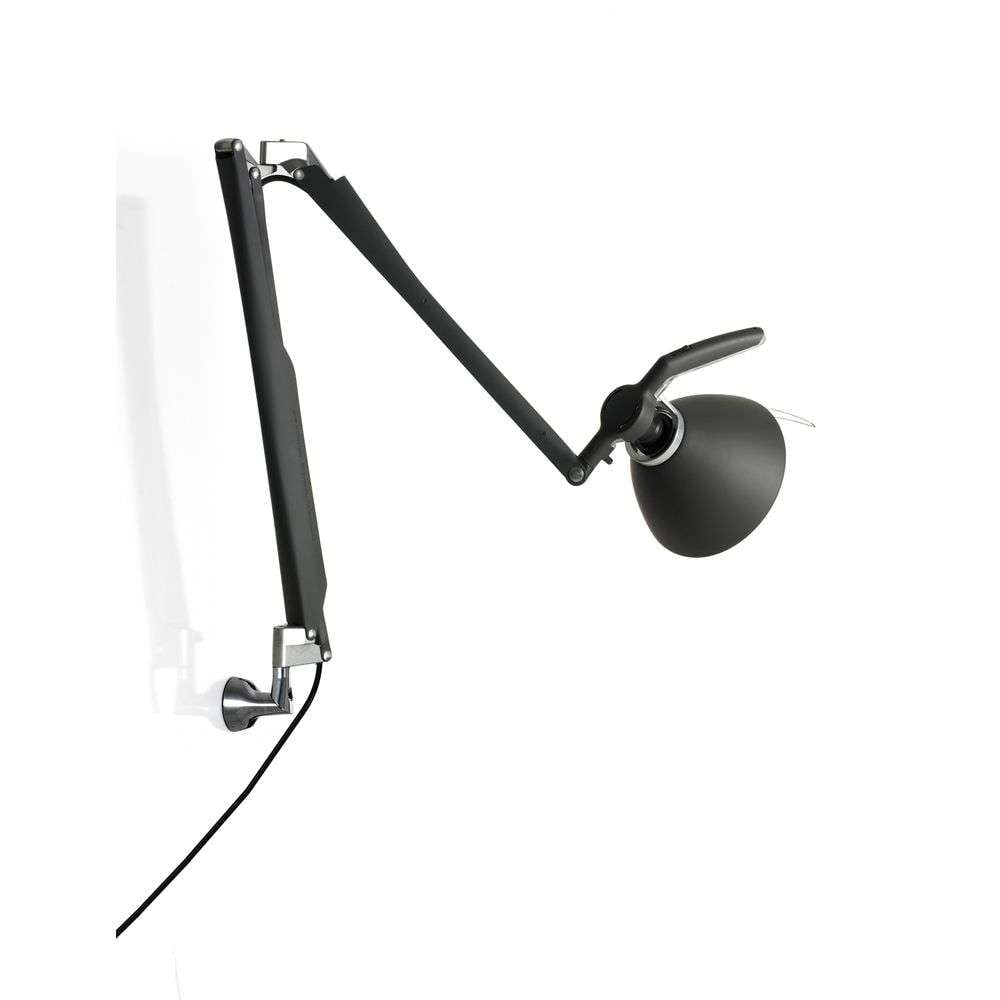 Fortebraccio Wandlamp Zwart E27 - Luceplan
